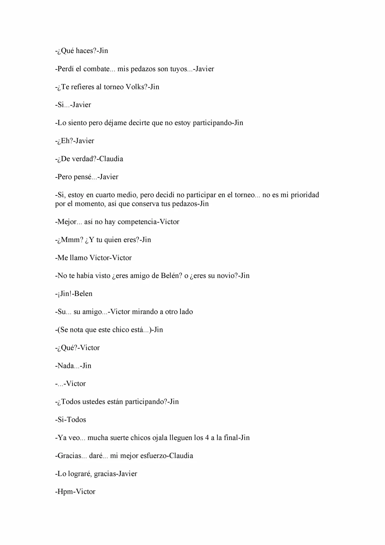 Página 20 del Manga