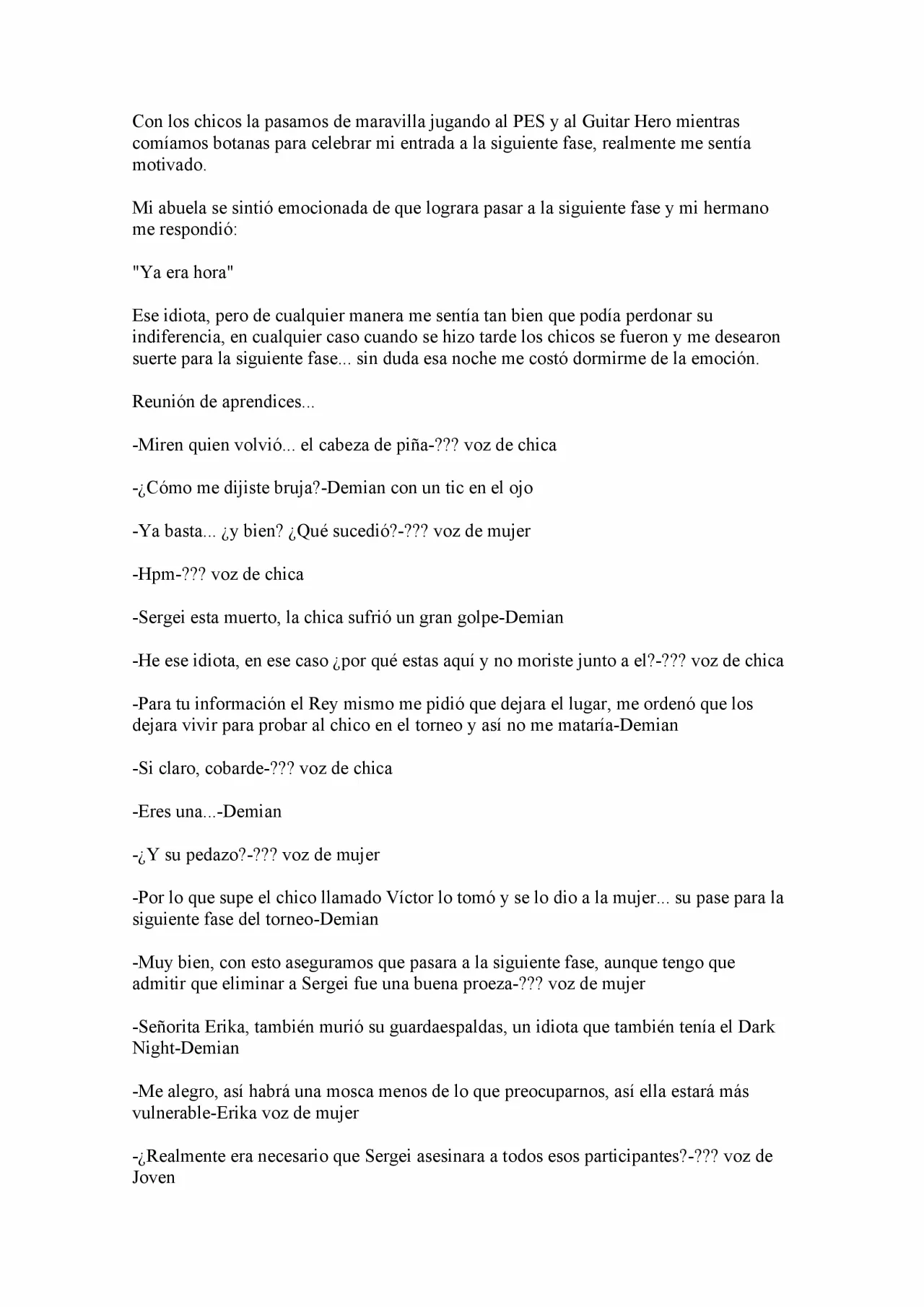 Página 28 del Manga