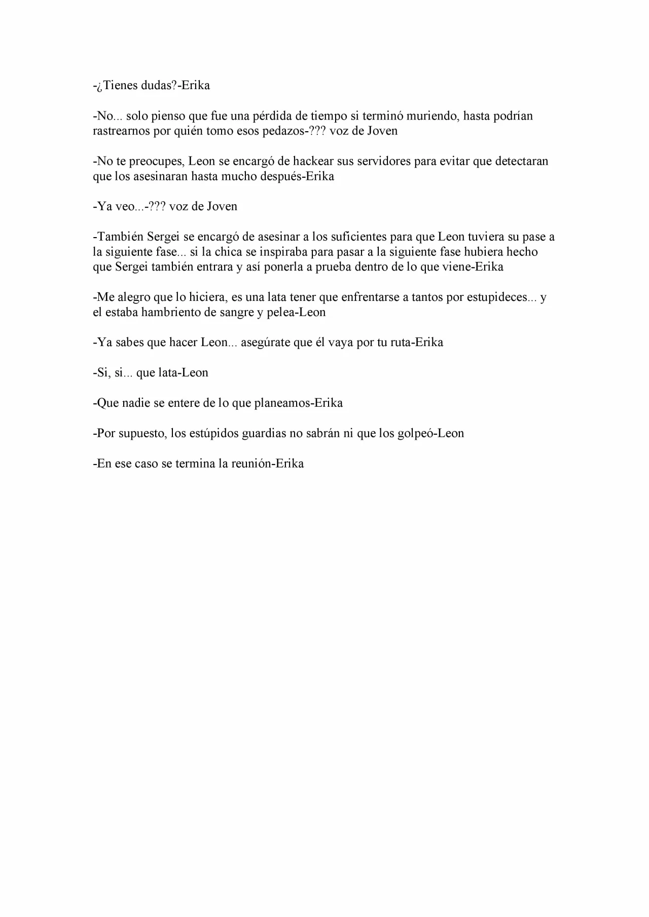 Página 29 del Manga