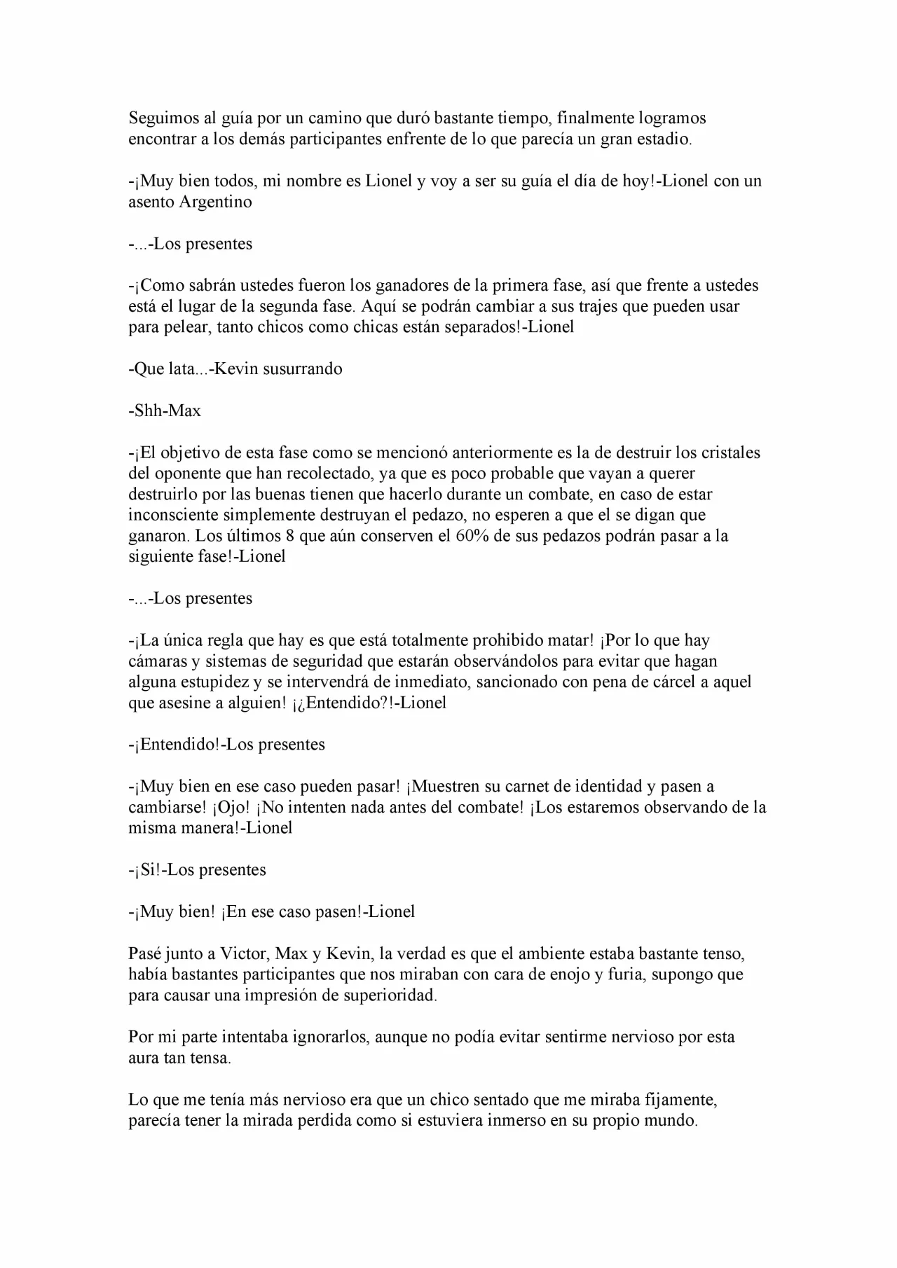 Página 20 del Manga