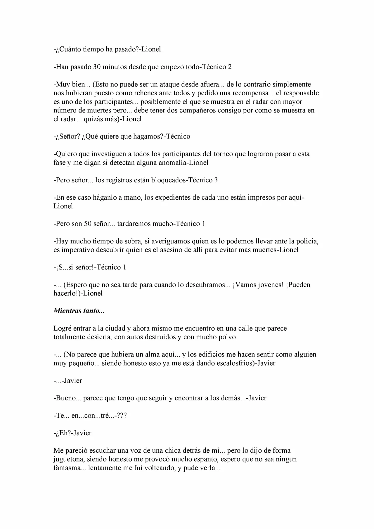 Página 18 del Manga