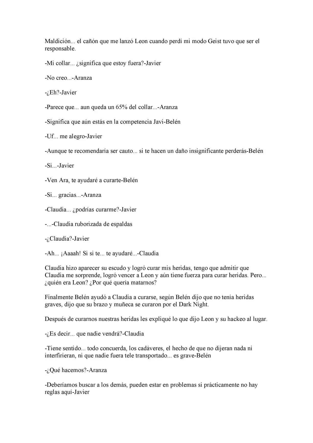 Página 20 del Manga