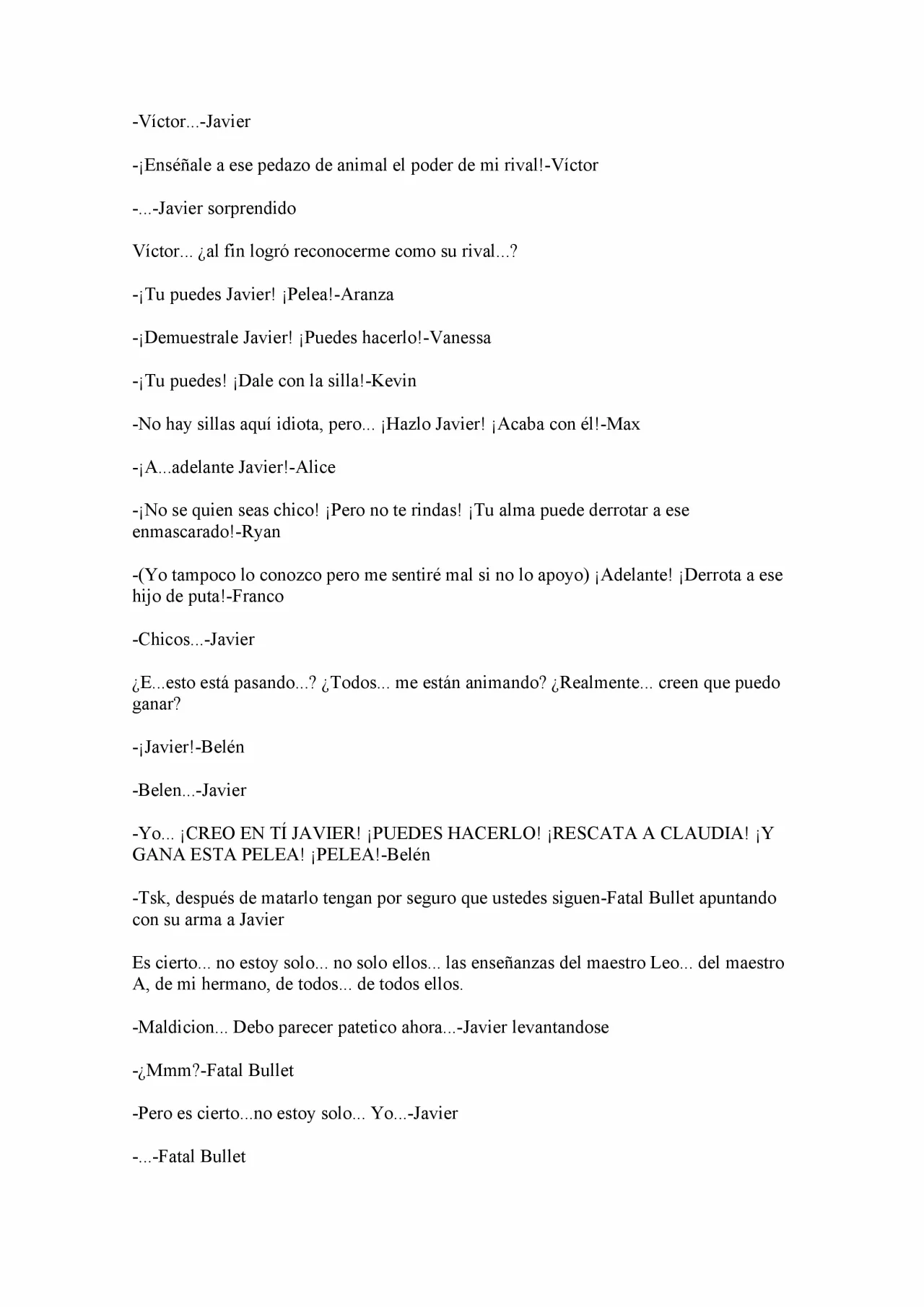 Página 16 del Manga