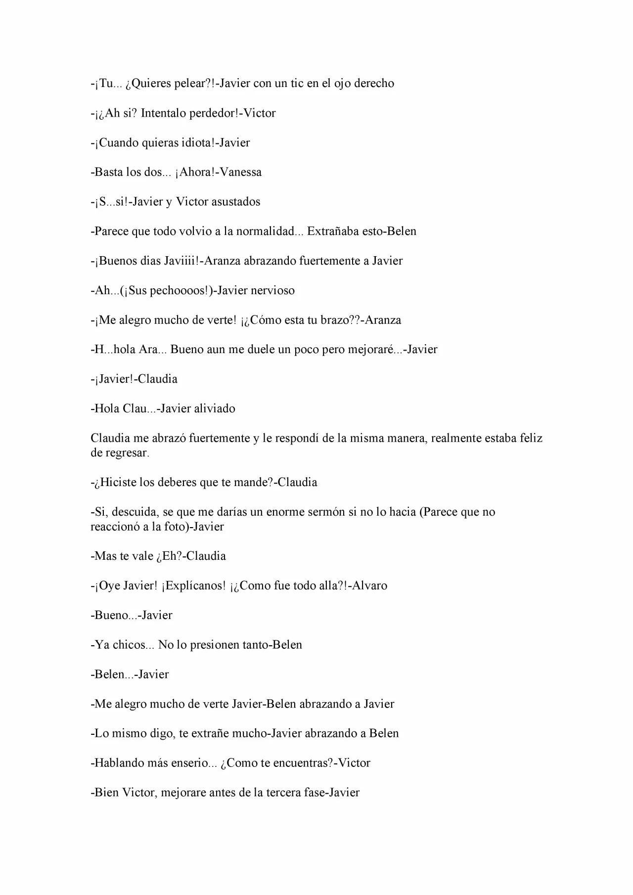 Página 20 del Manga