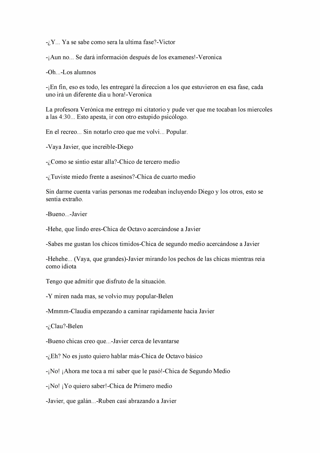 Página 22 del Manga