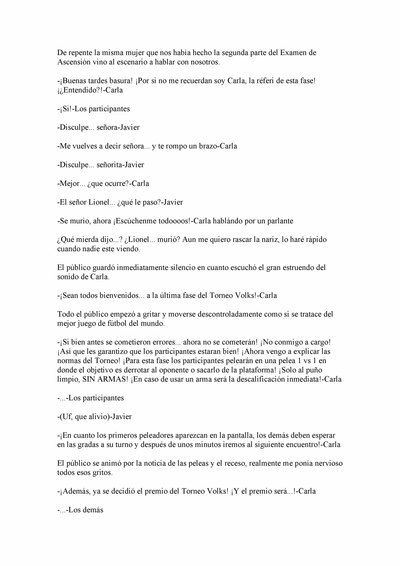 Página 19 del Manga