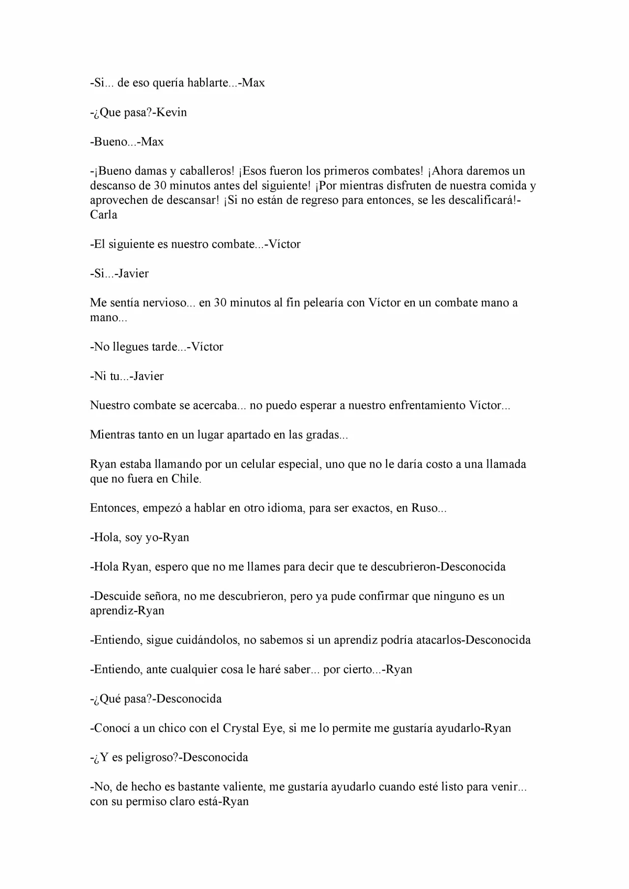 Página 23 del Manga