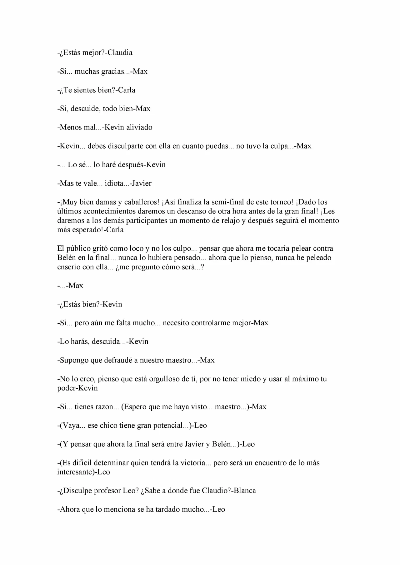 Página 25 del Manga