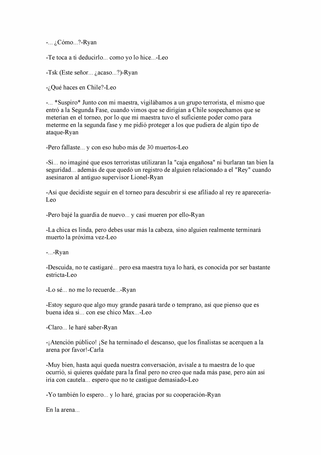 Página 16 del Manga