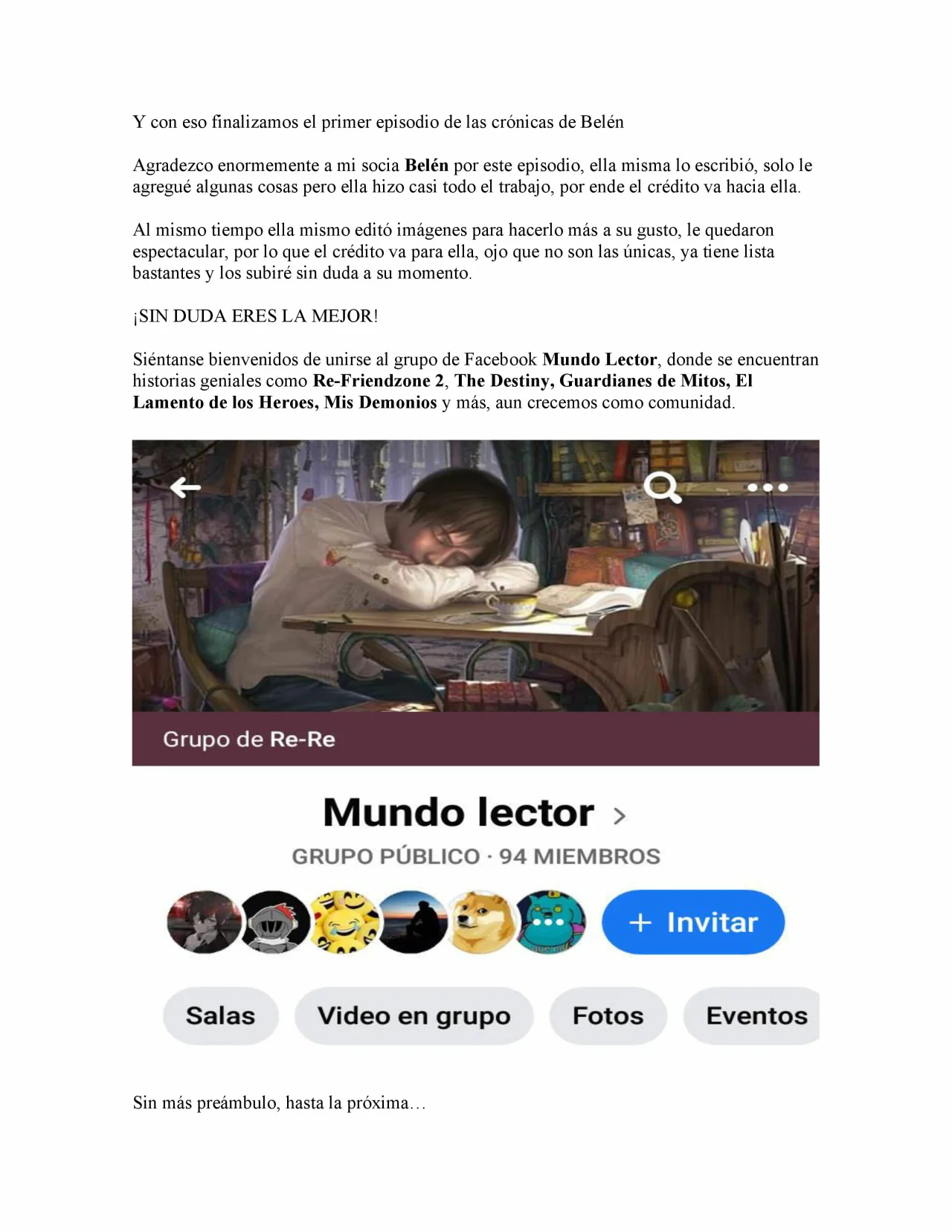 Página 22 del Manga