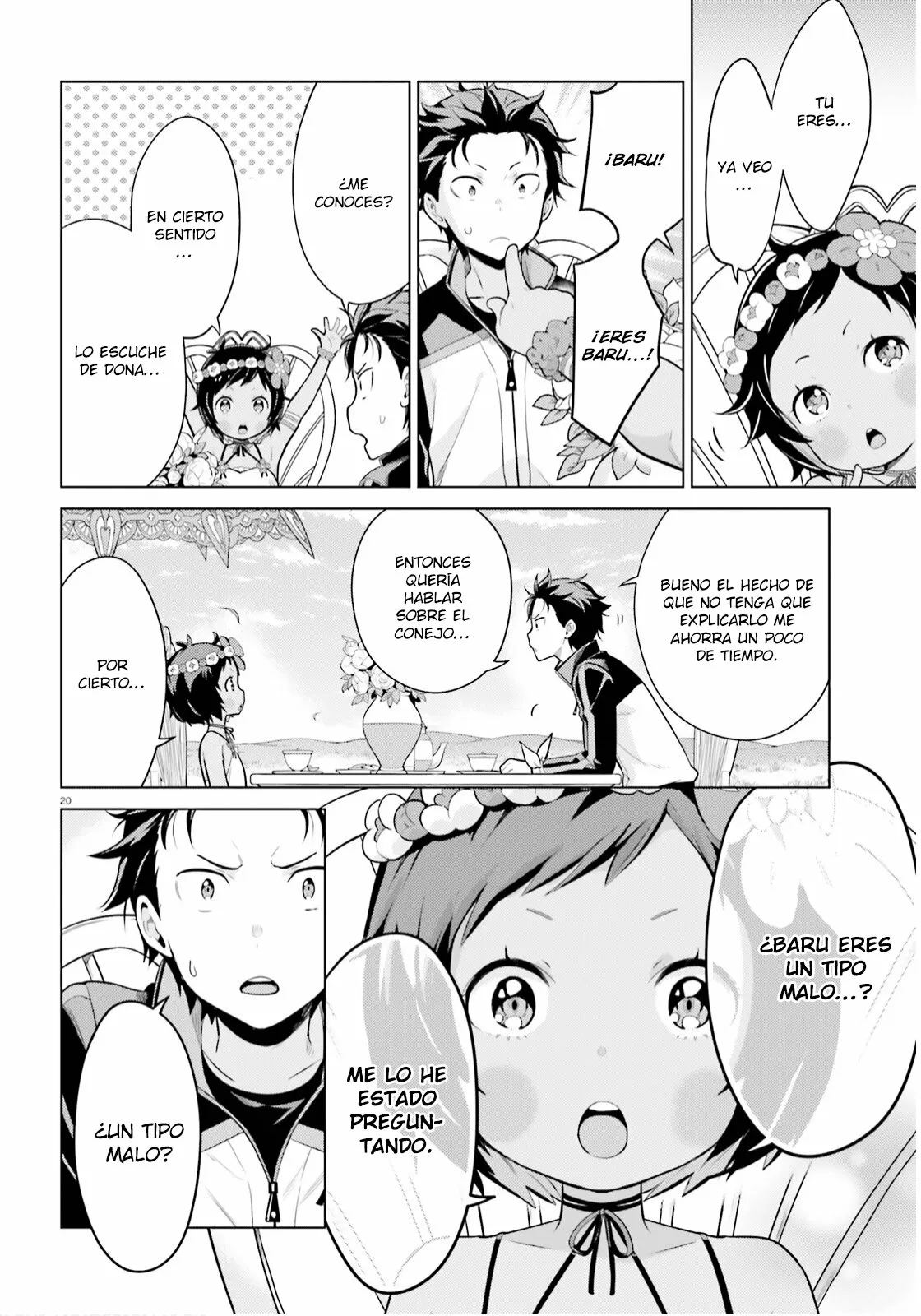 Página 20 del Manga