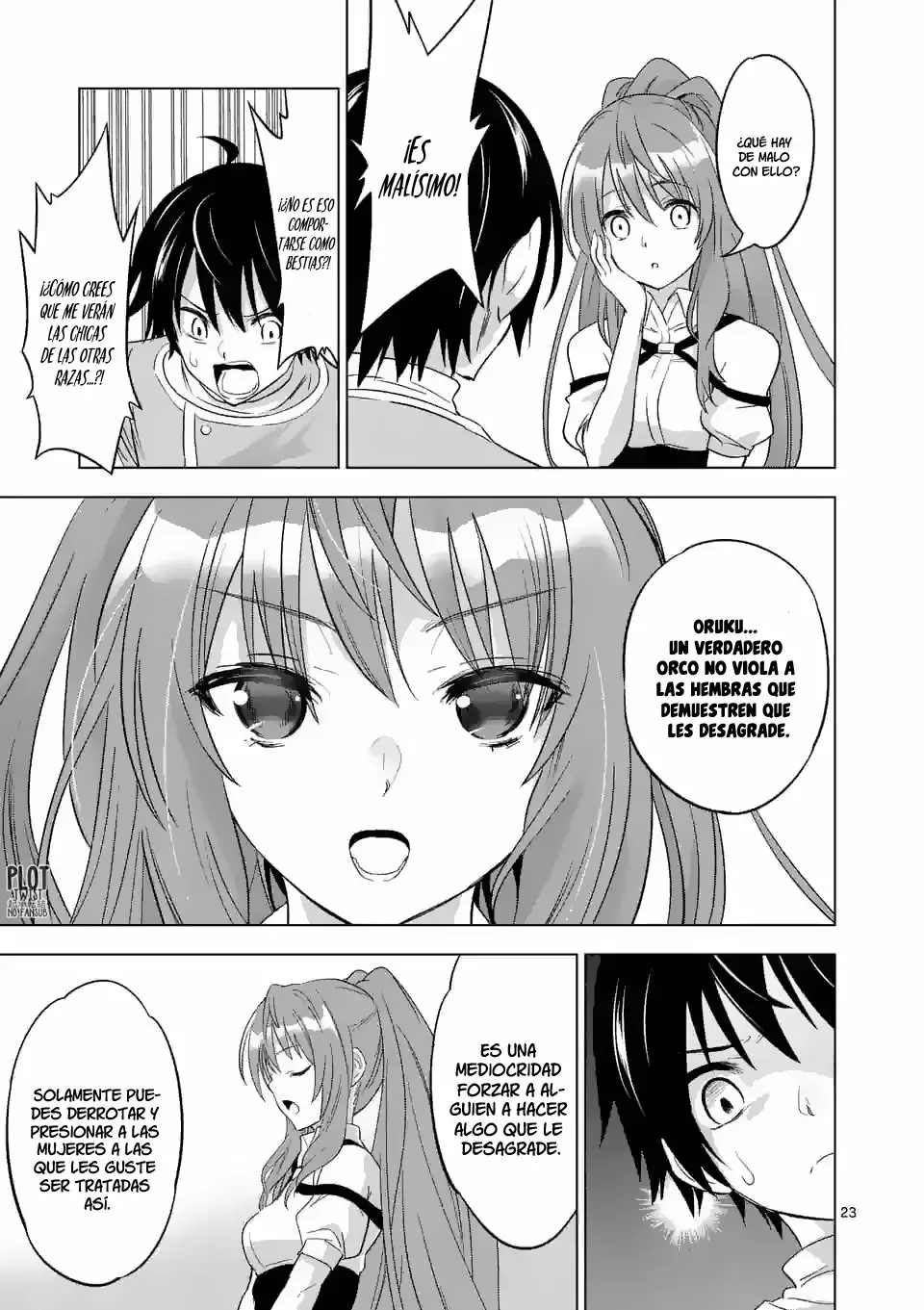 Página 23 del Manga