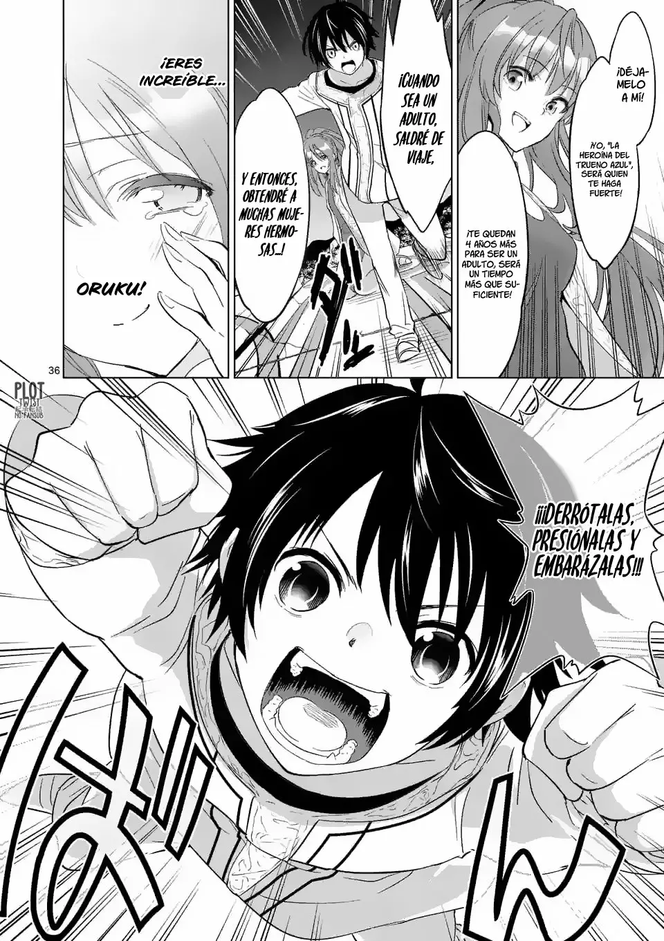 Página 35 del Manga
