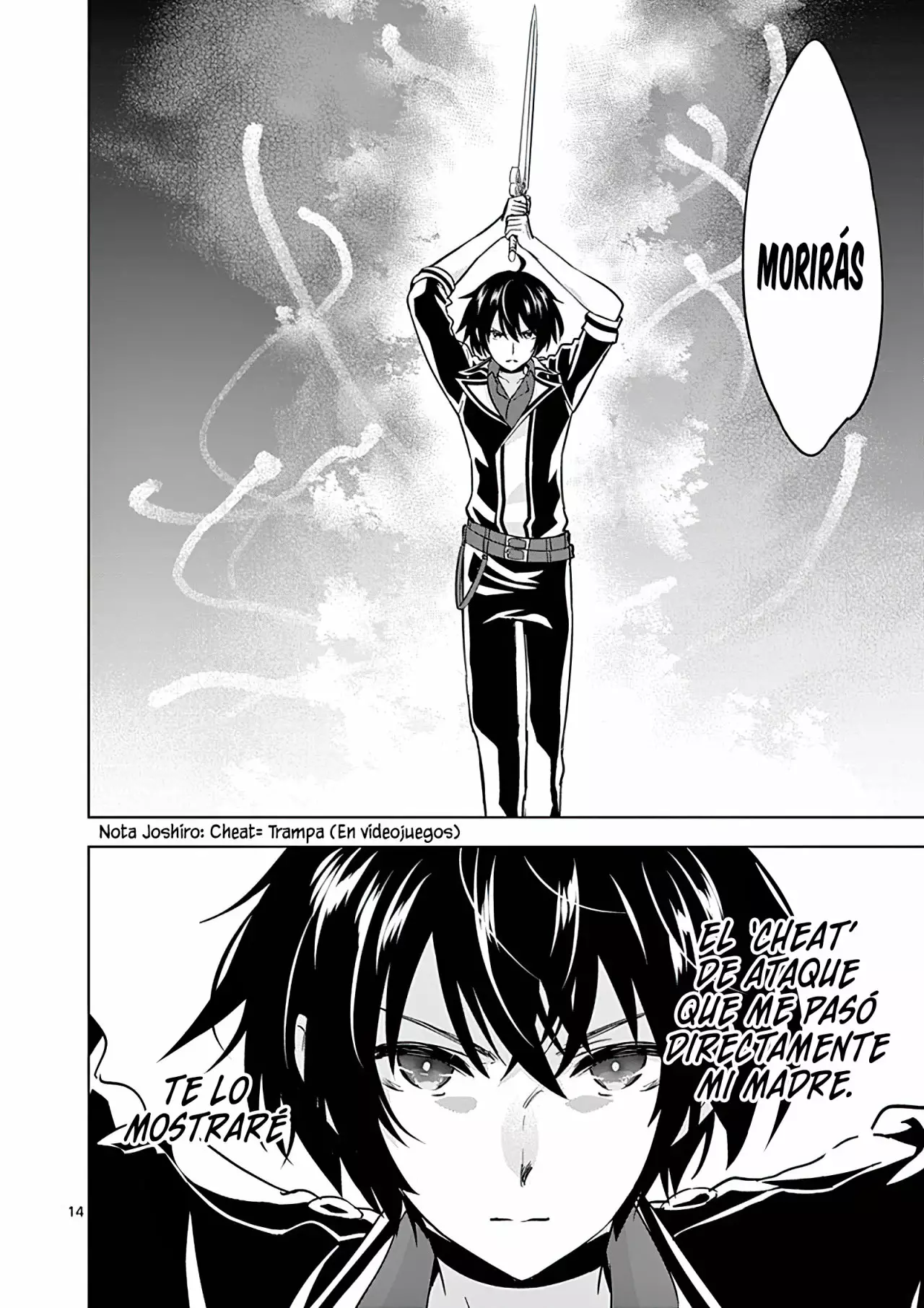 Página 16 del Manga