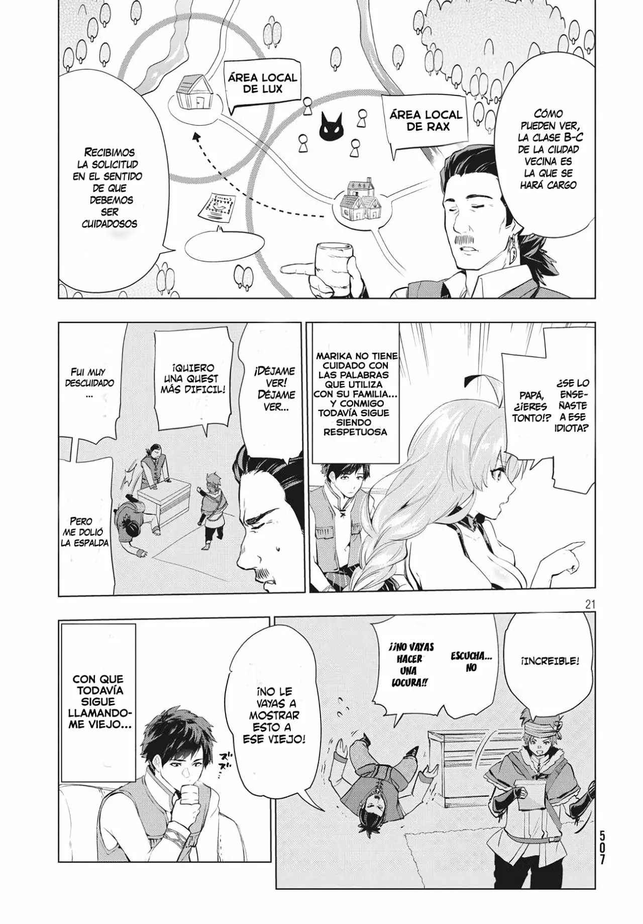 Página 22 del Manga
