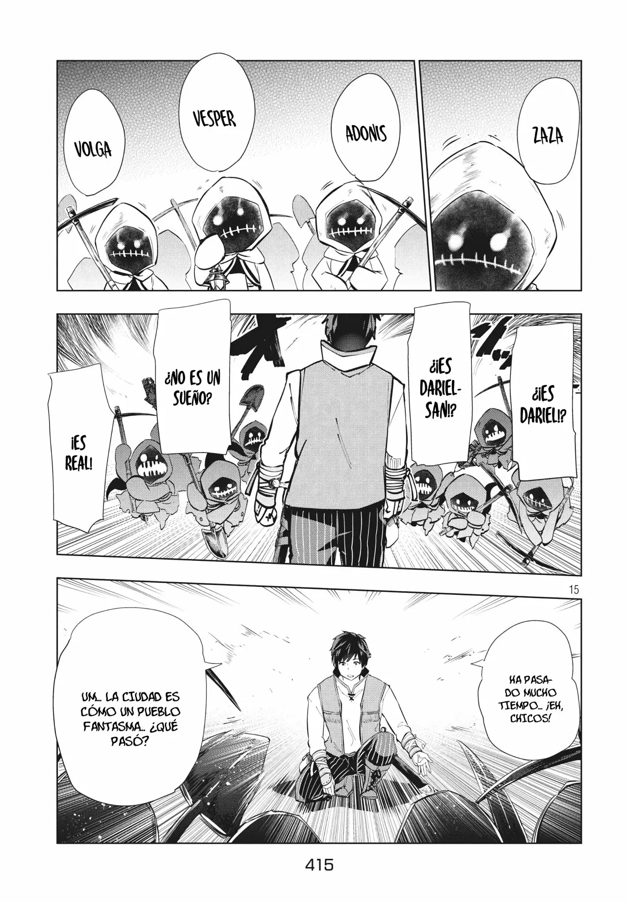 Página 15 del Manga