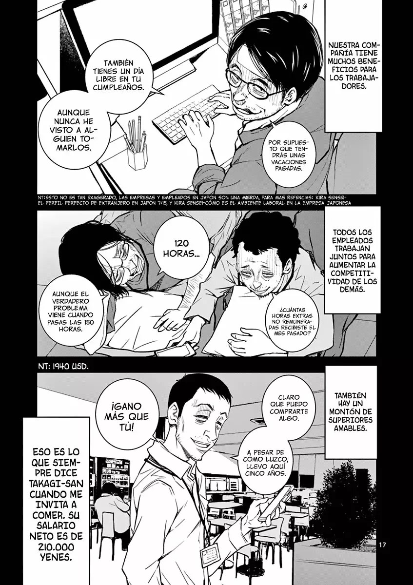 Página 17 del Manga