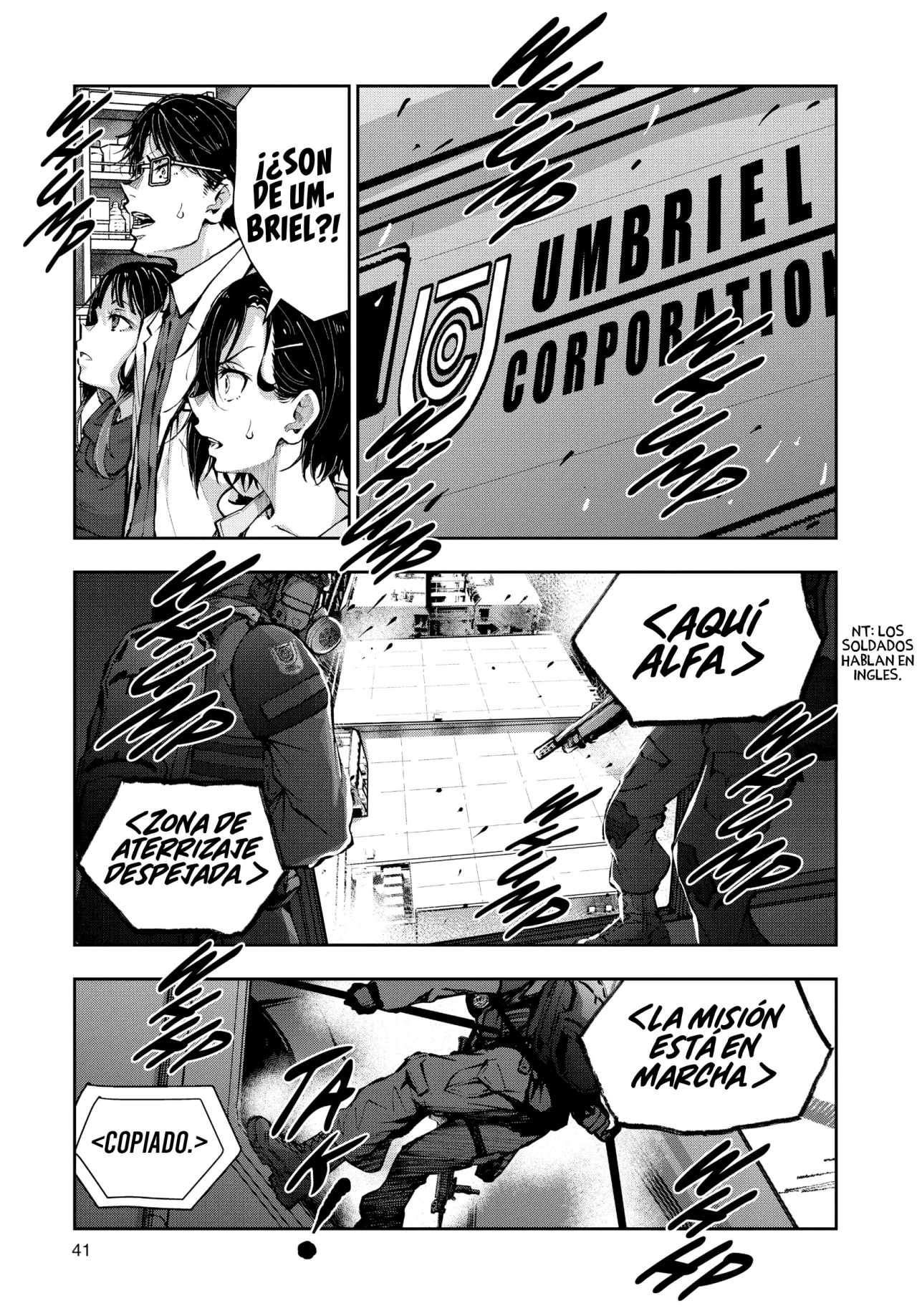Página 41 del Manga