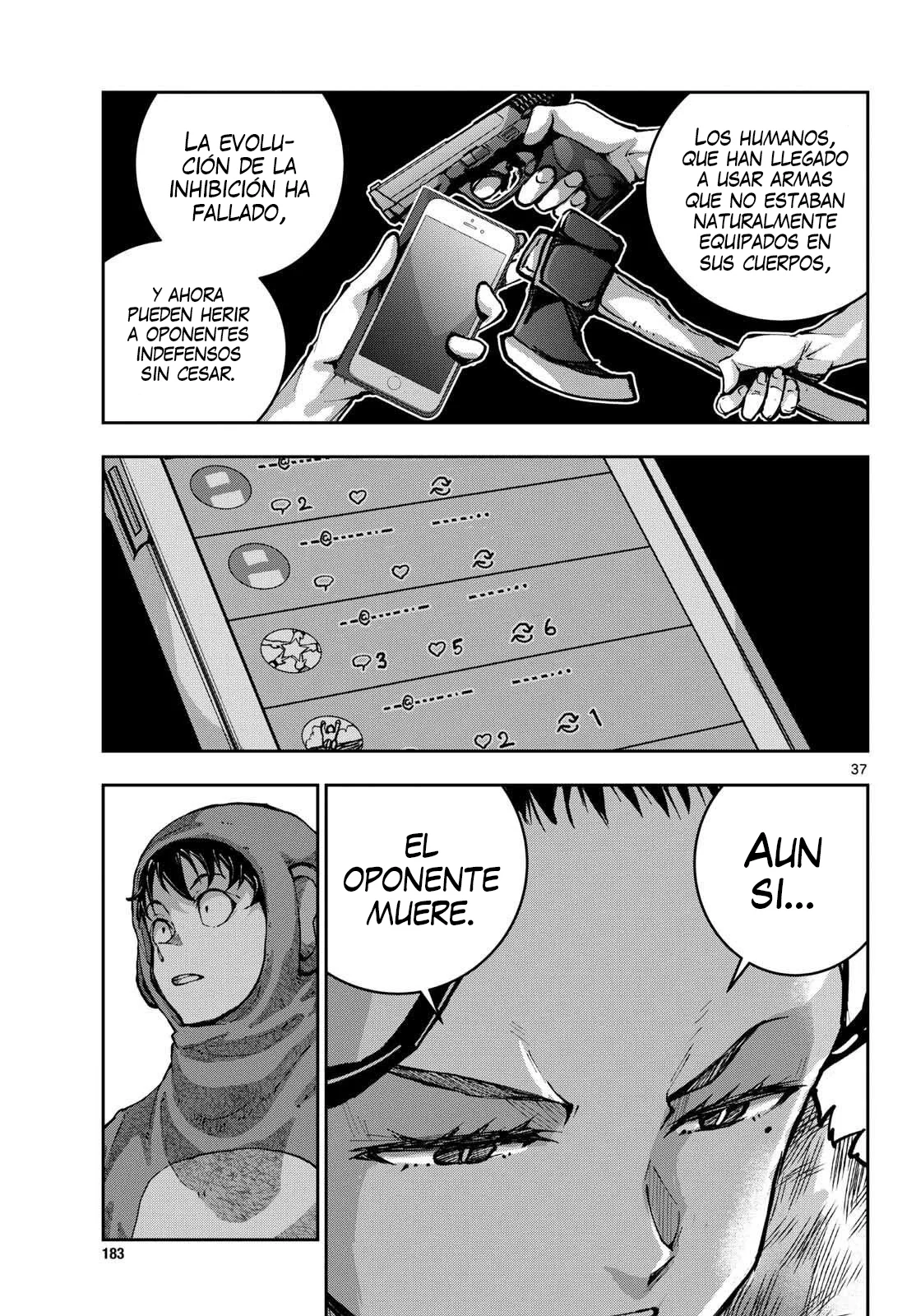 Página 37 del Manga