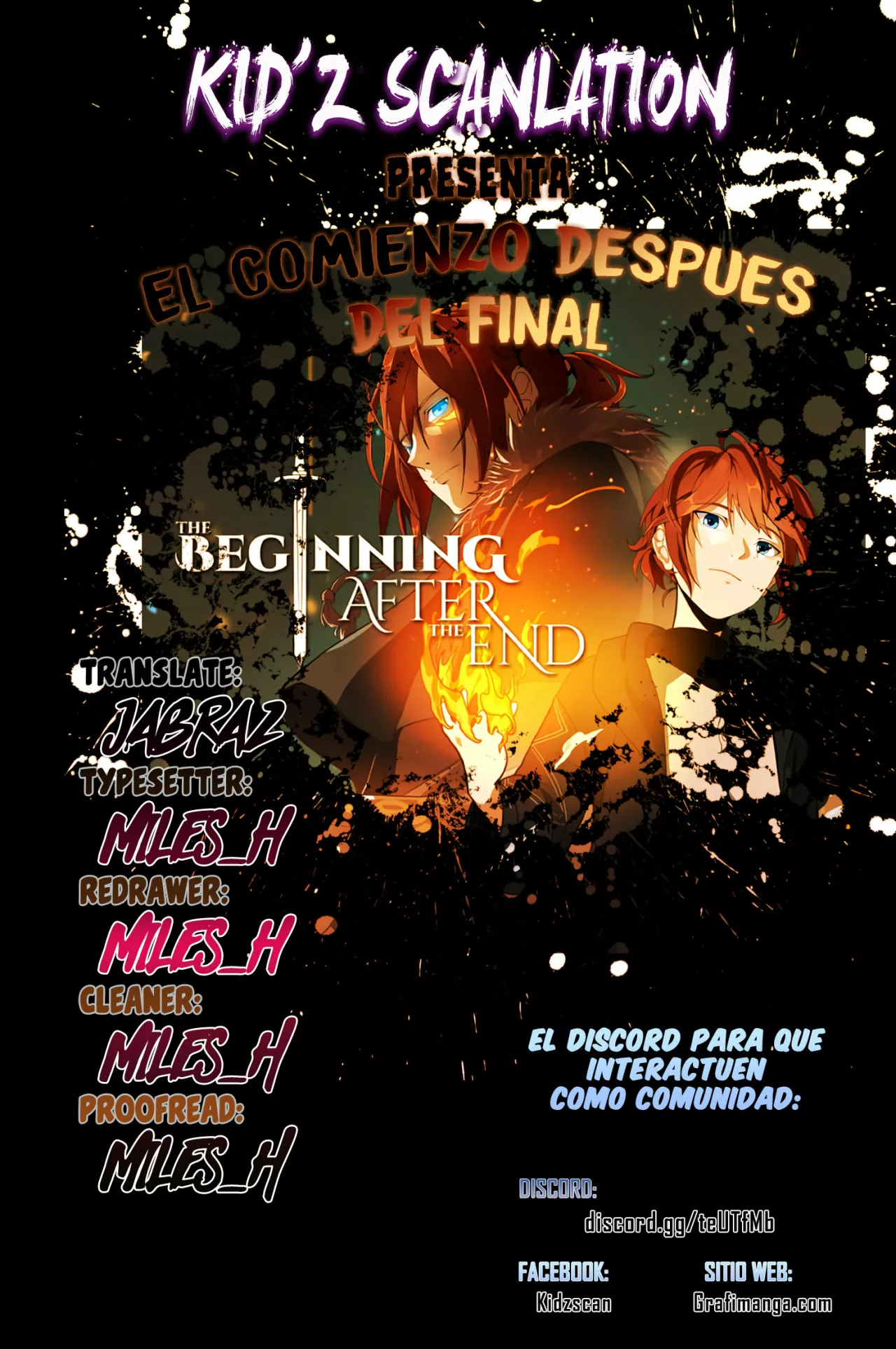 Página 1 del Manga