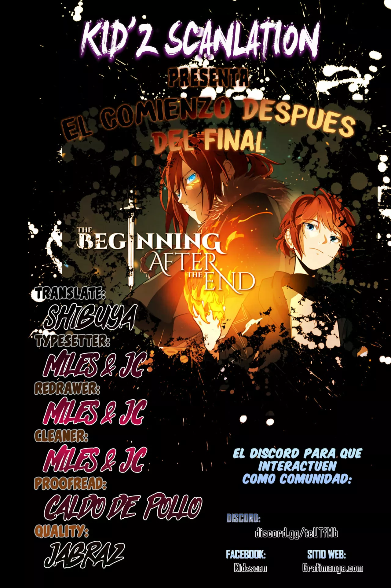 Página 1 del Manga