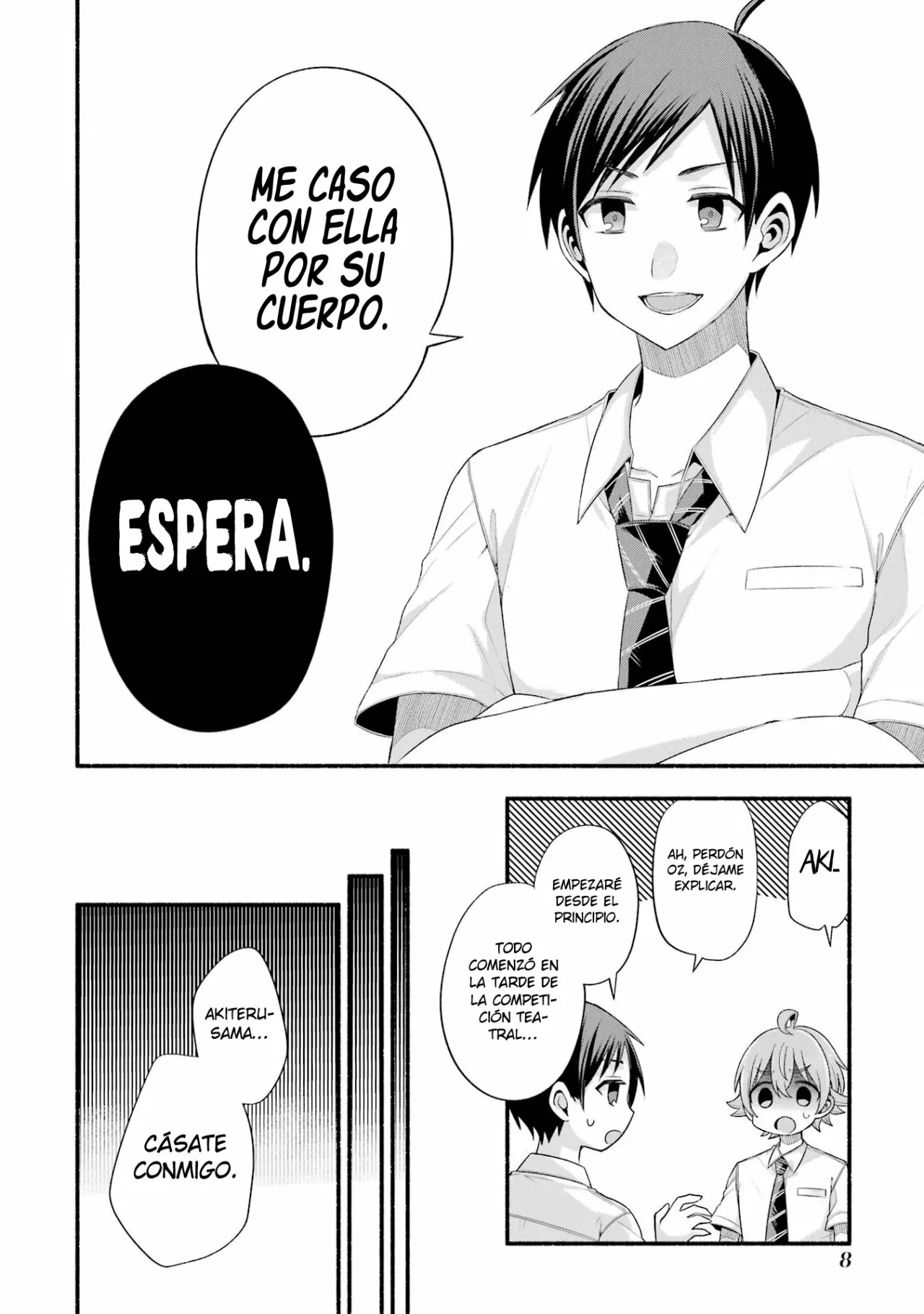 Página 8 del Manga