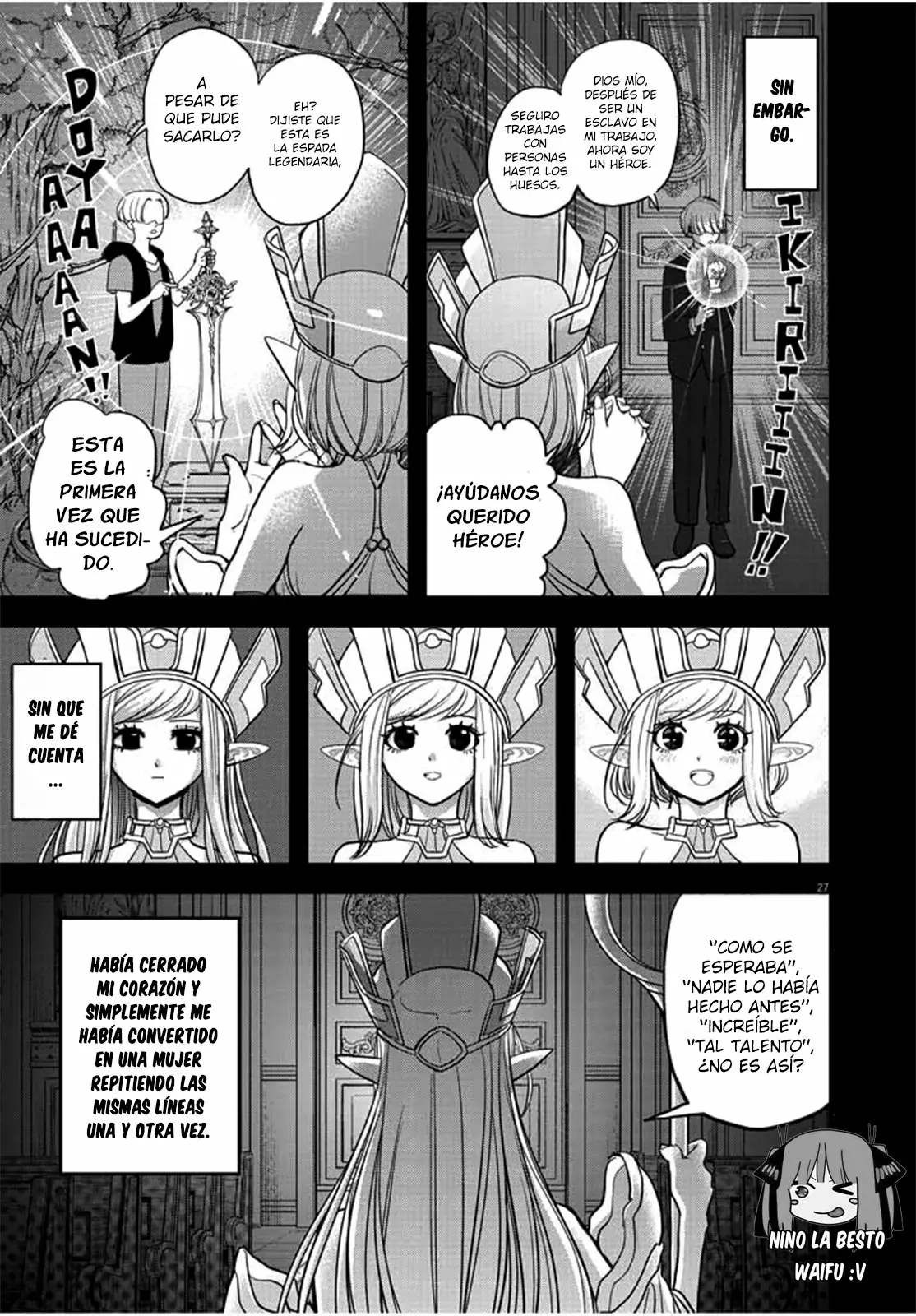 Página 27 del Manga