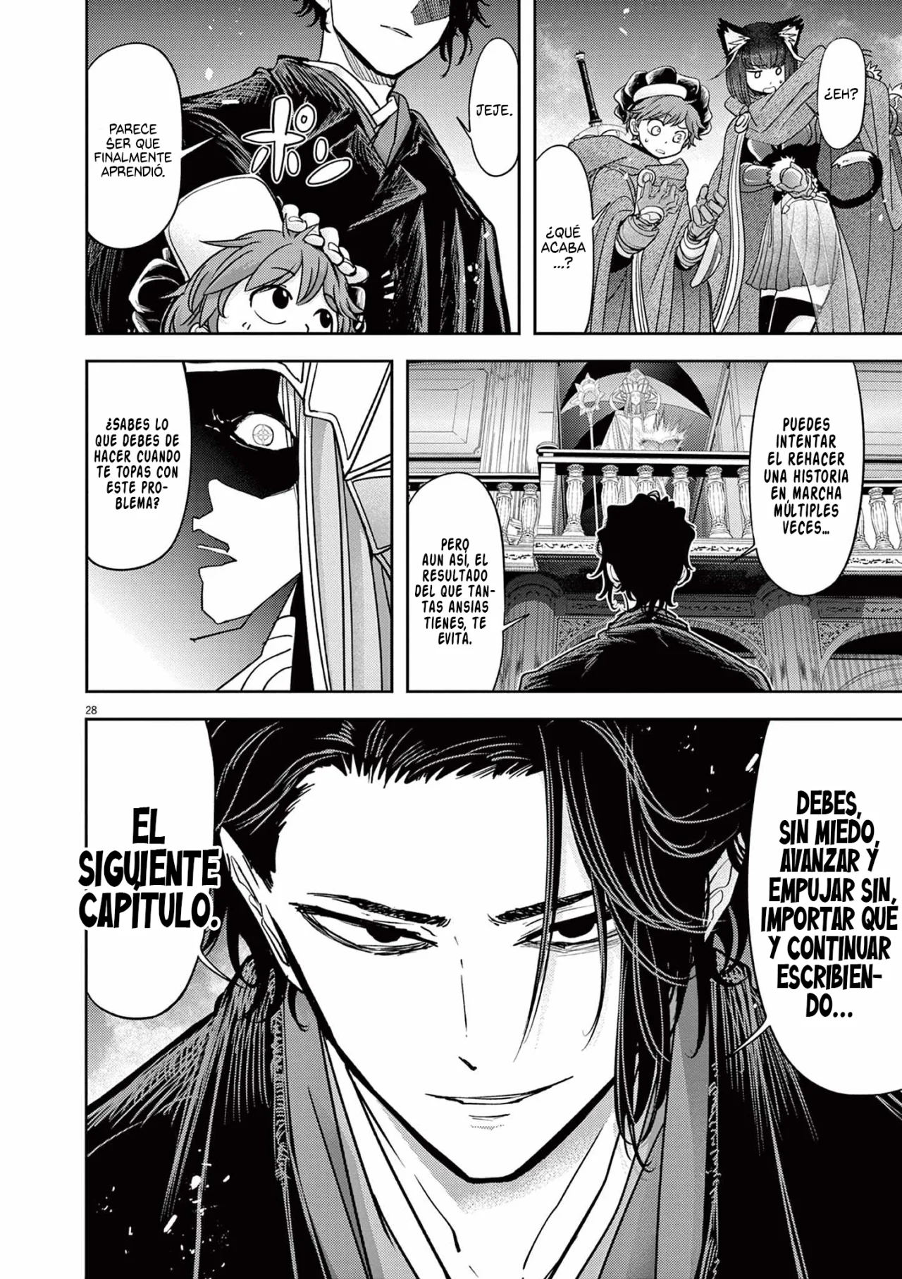 Página 28 del Manga