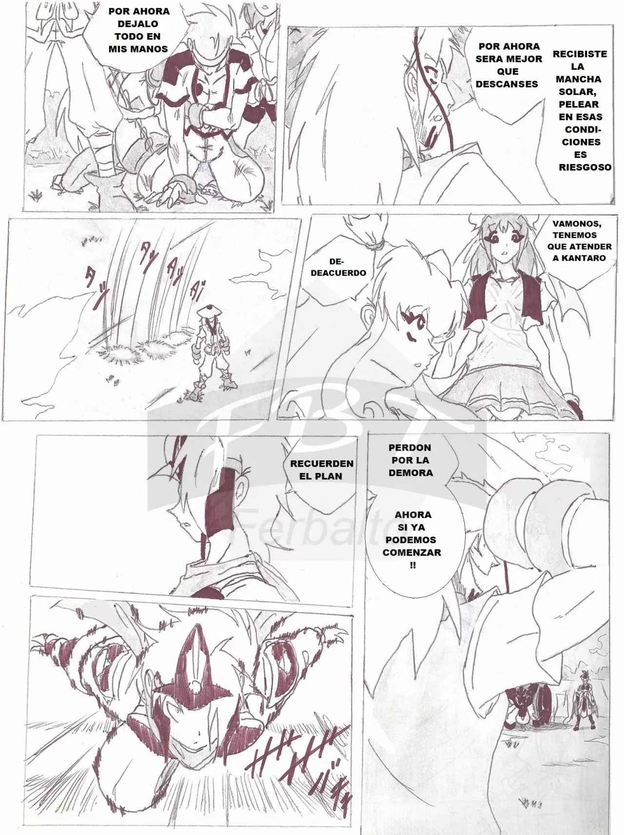 Página 20 del Manga