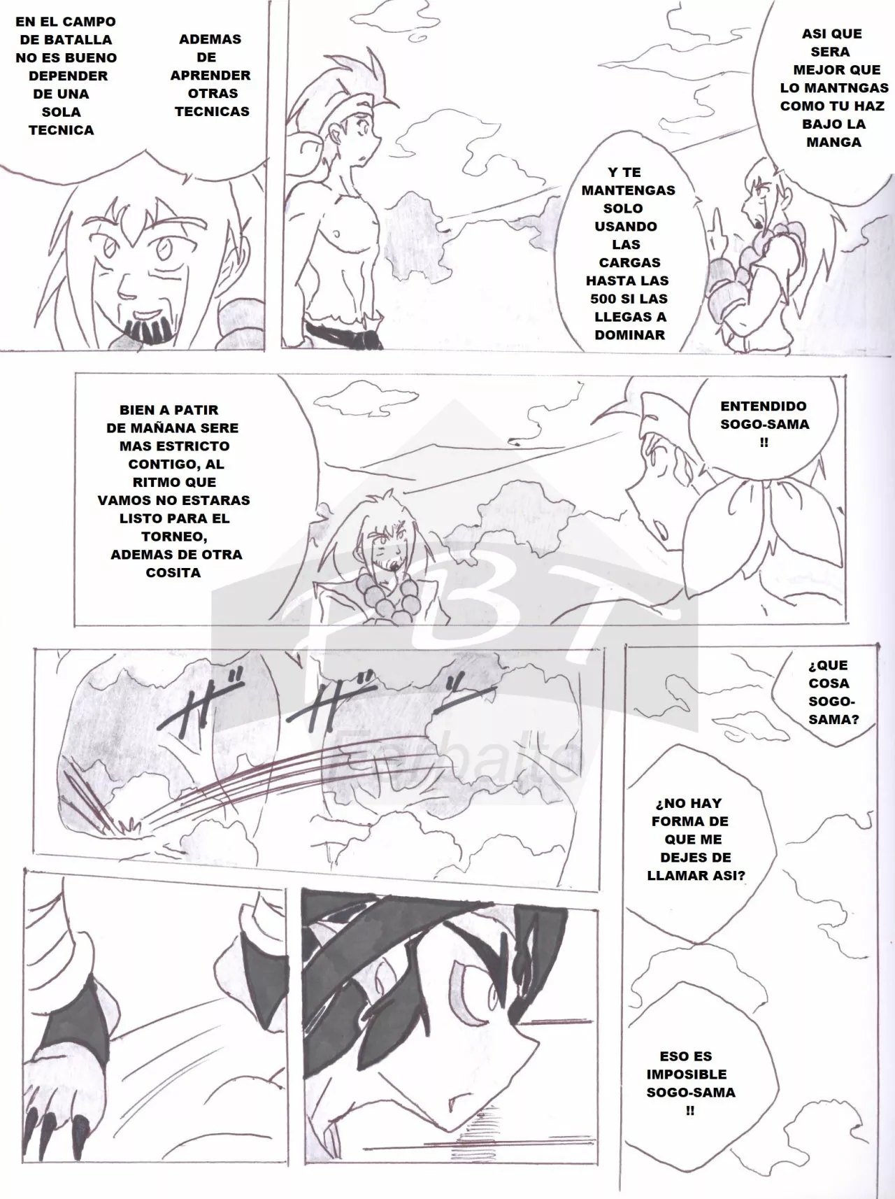 Página 20 del Manga