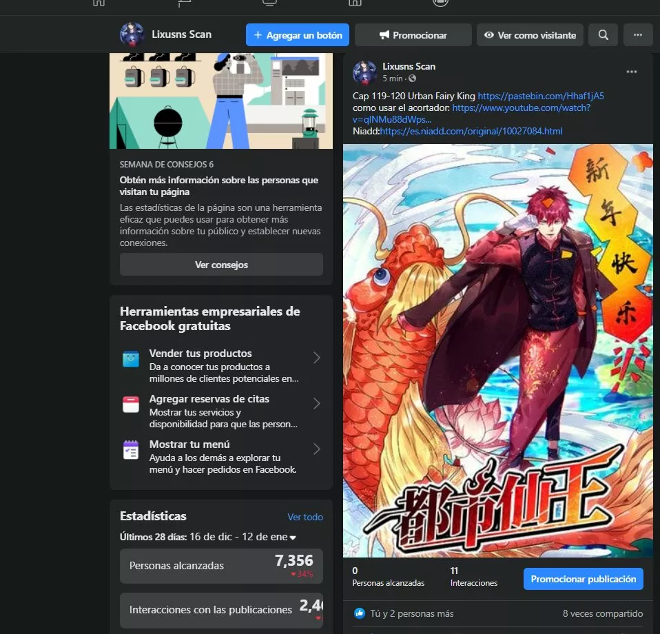 Página 43 del Manga