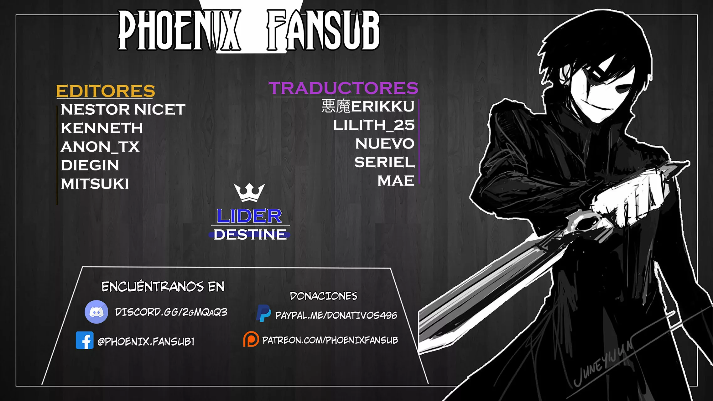 Página 1 del Manga