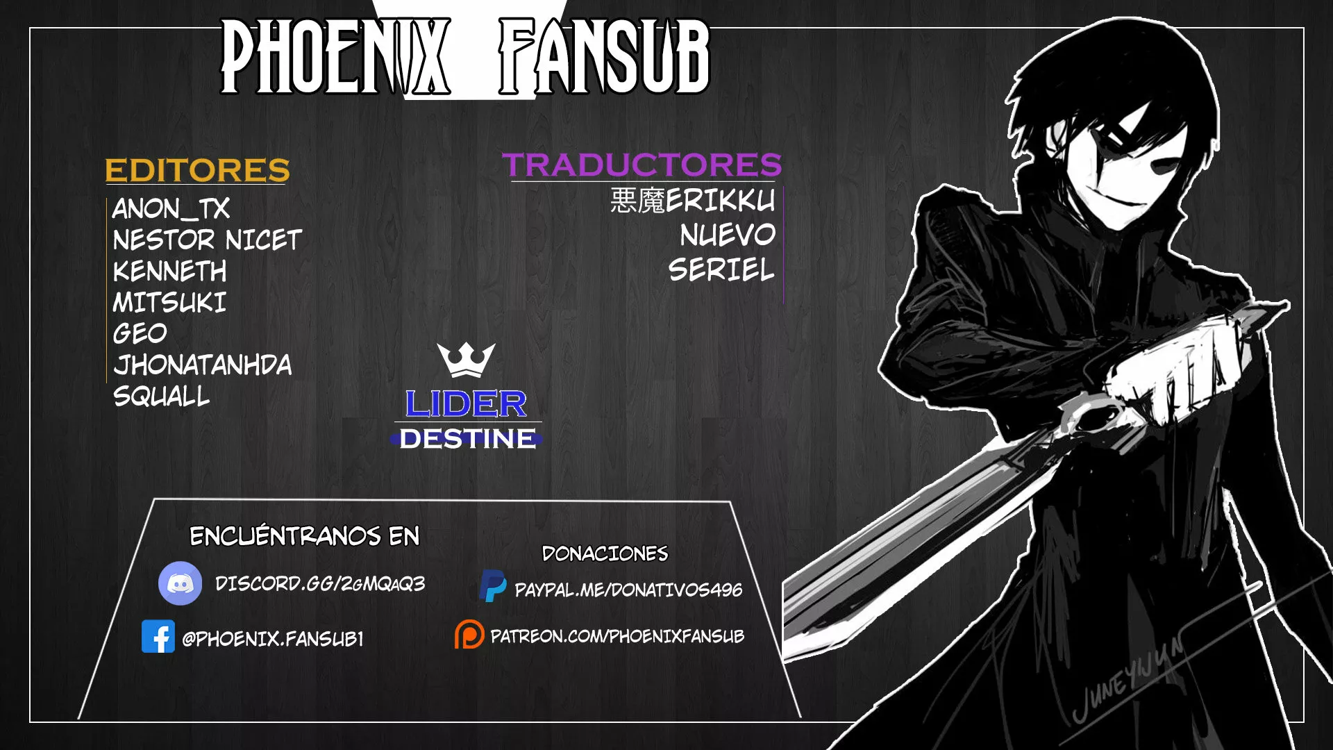 Página 1 del Manga