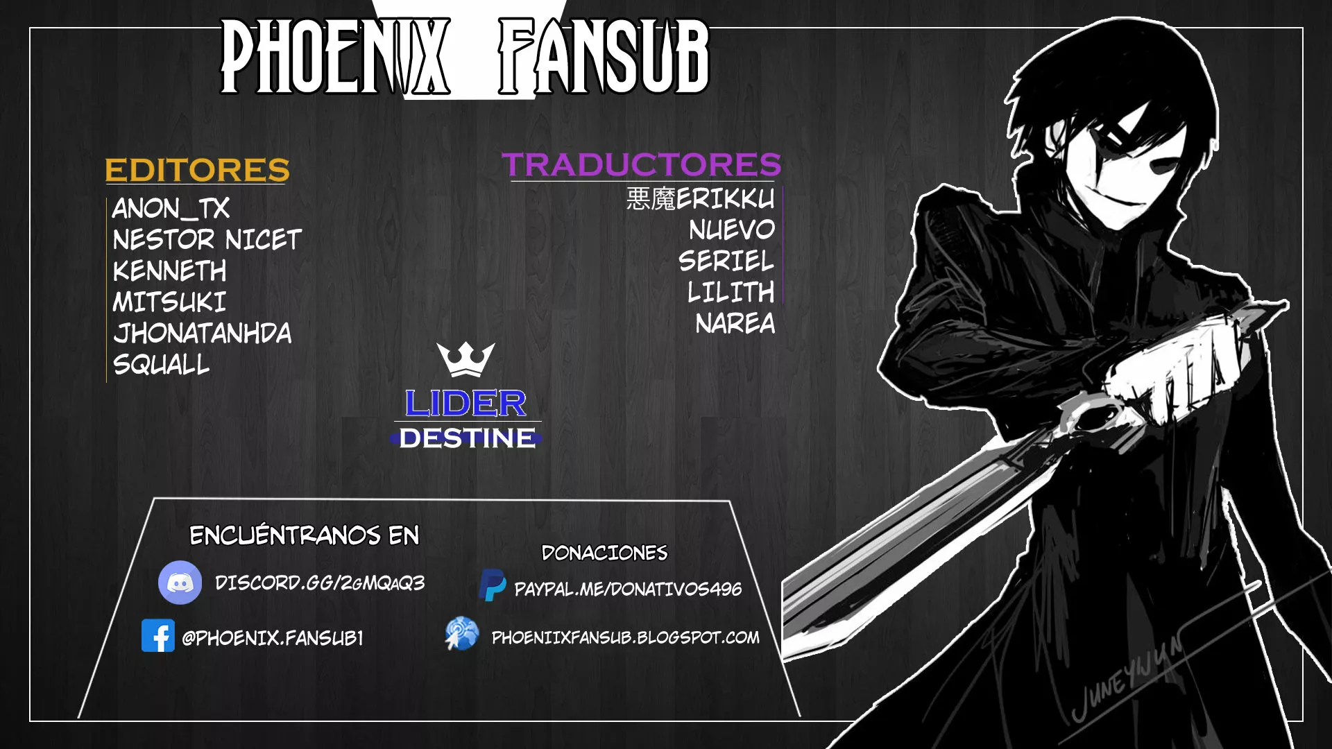 Página 1 del Manga