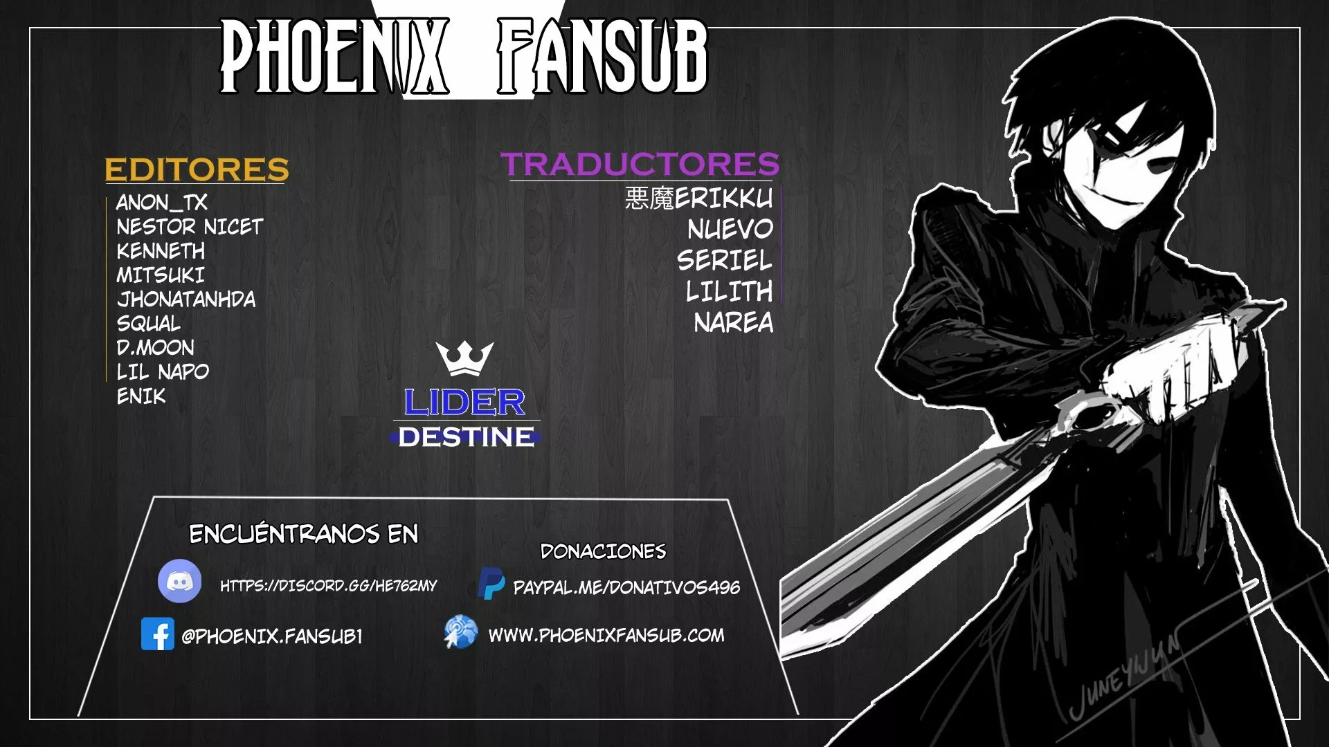 Página 1 del Manga