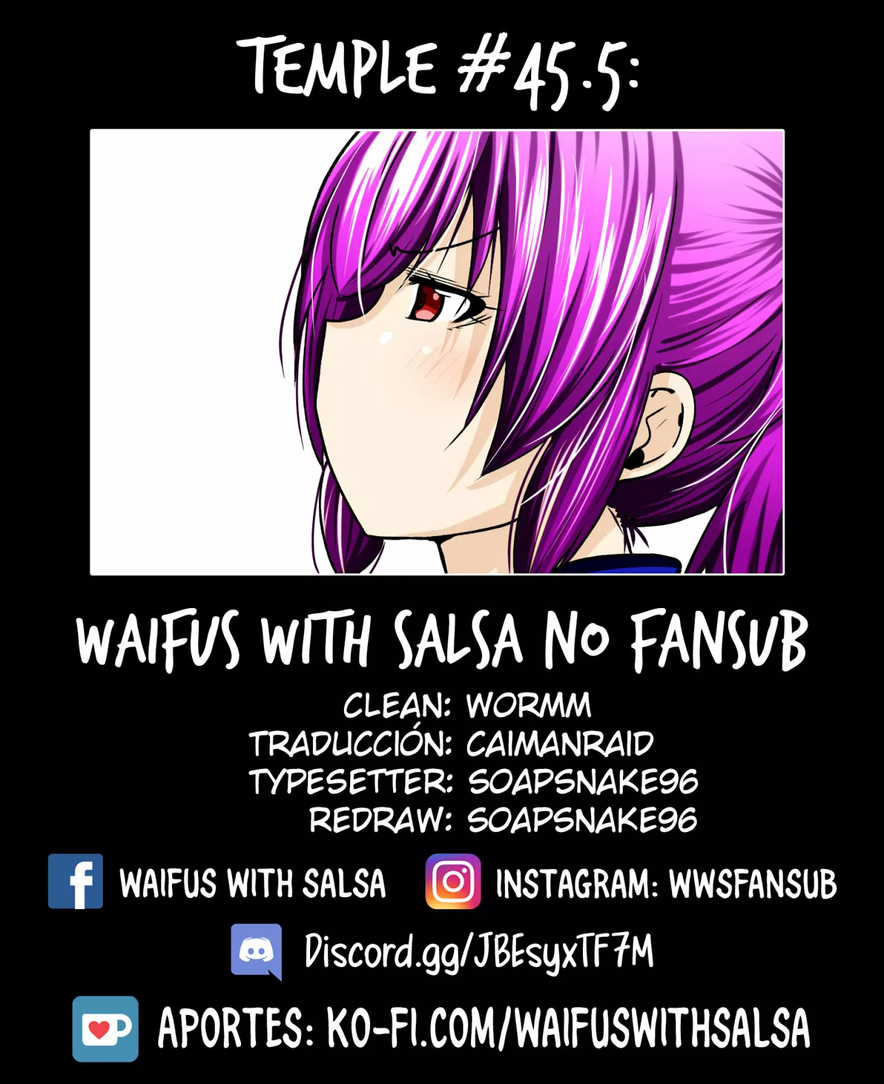 Página 1 del Manga