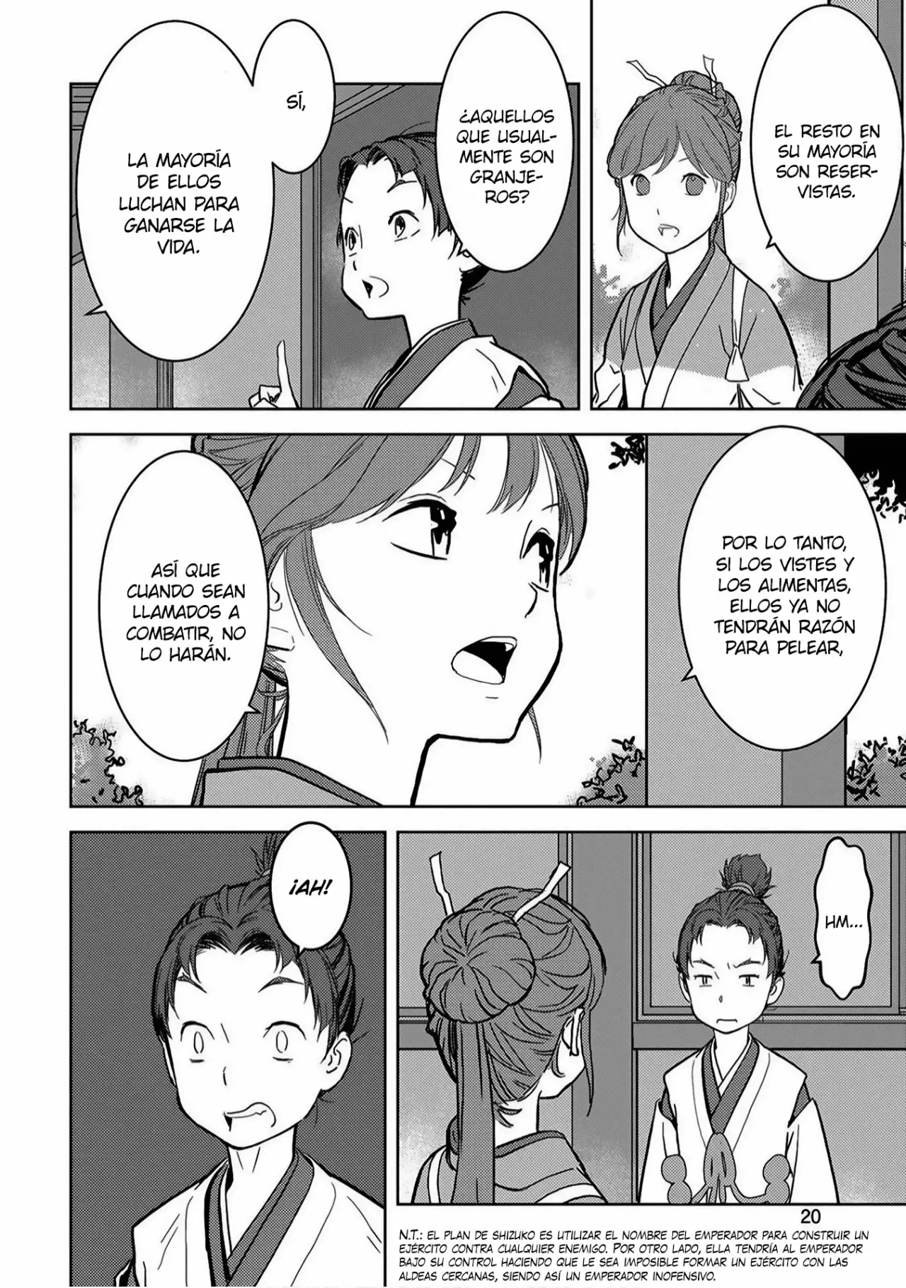 Página 22 del Manga