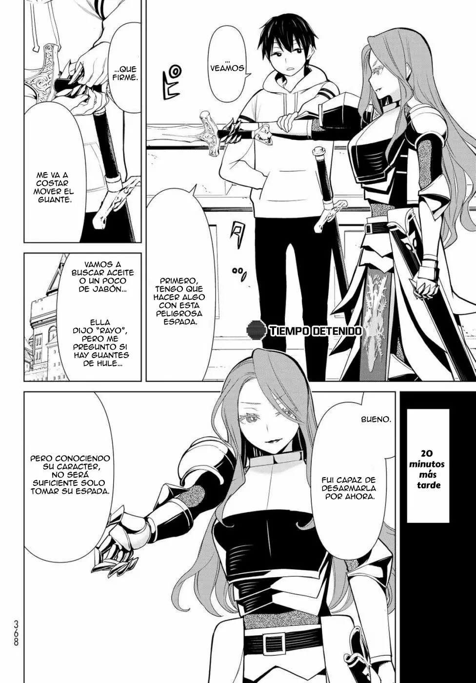 Página 20 del Manga