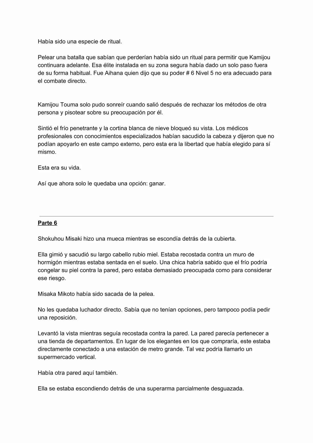 Página 26 del Manga