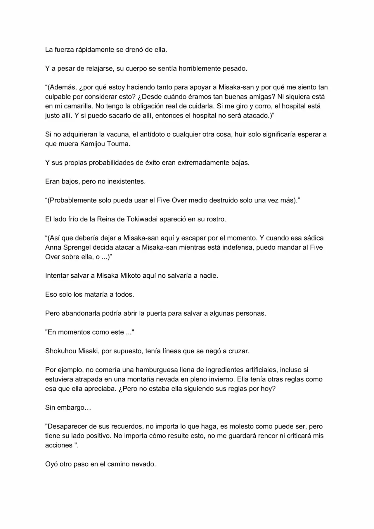 Página 31 del Manga