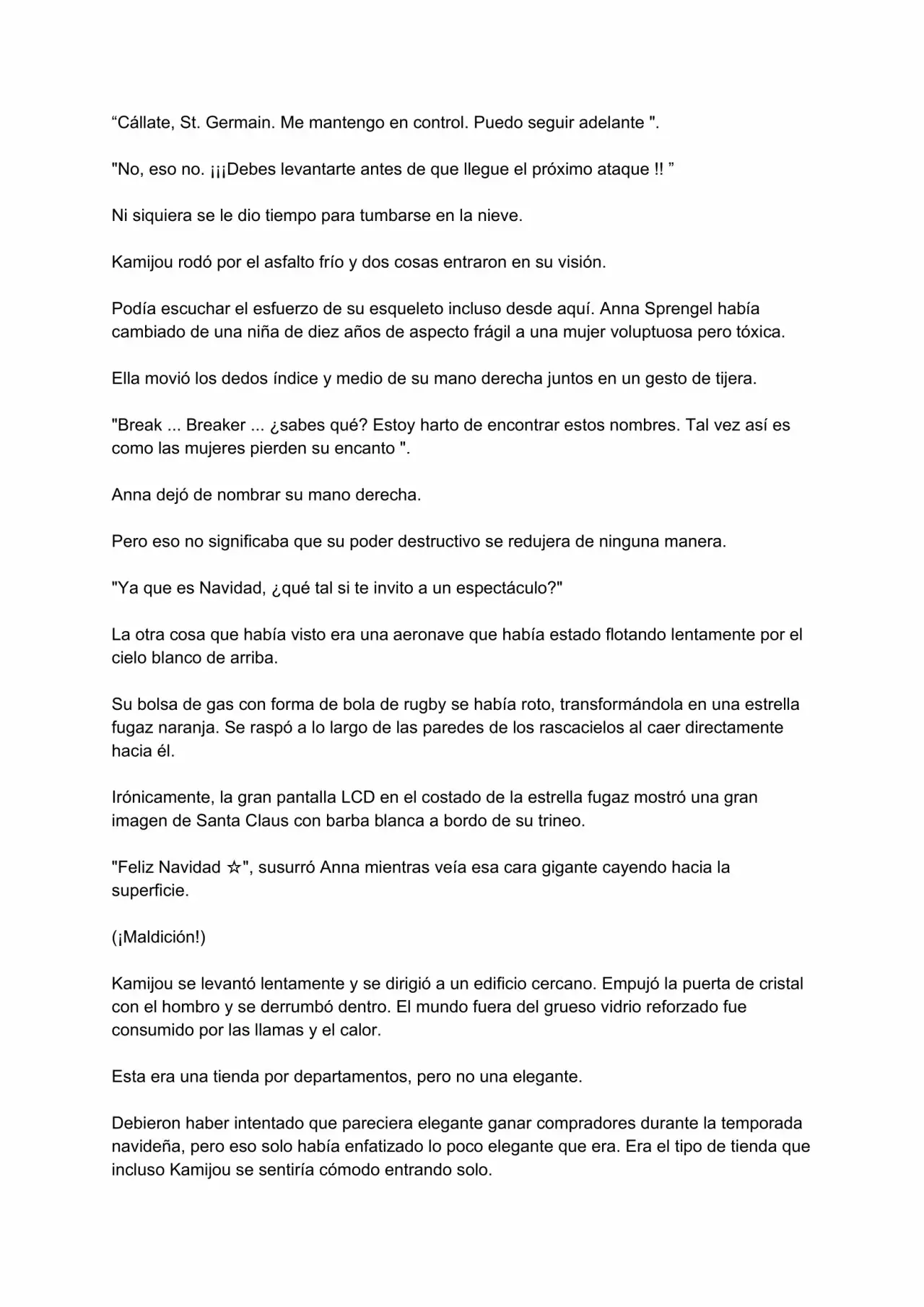 Página 22 del Manga