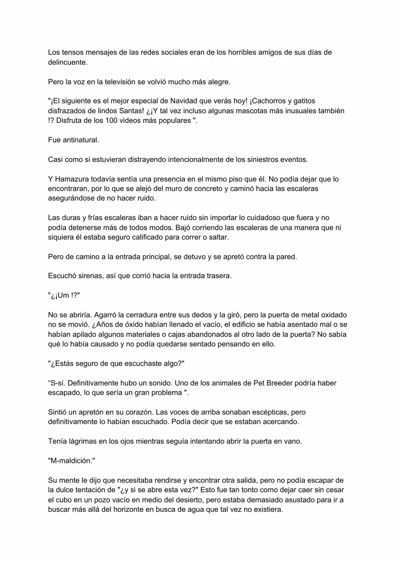 Página 21 del Manga