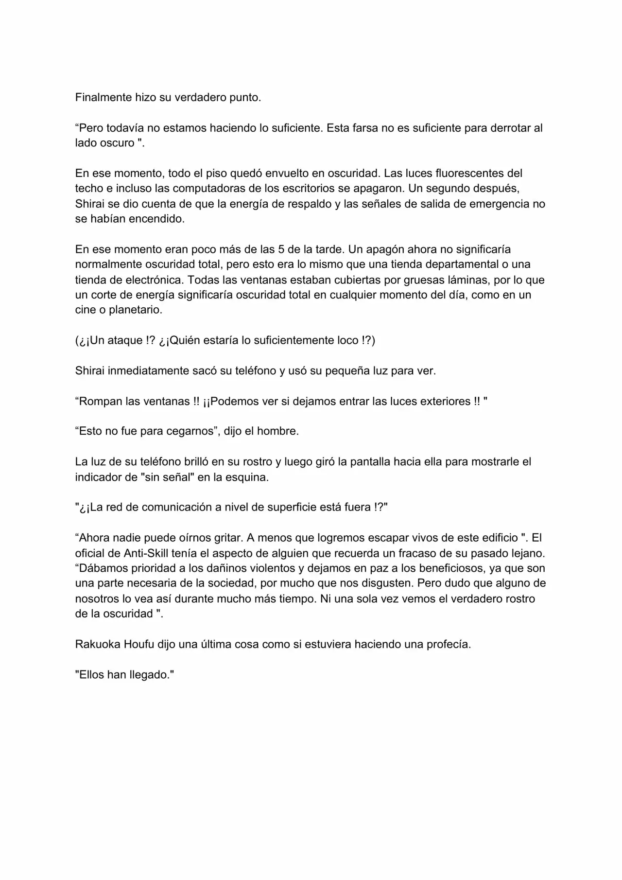 Página 23 del Manga