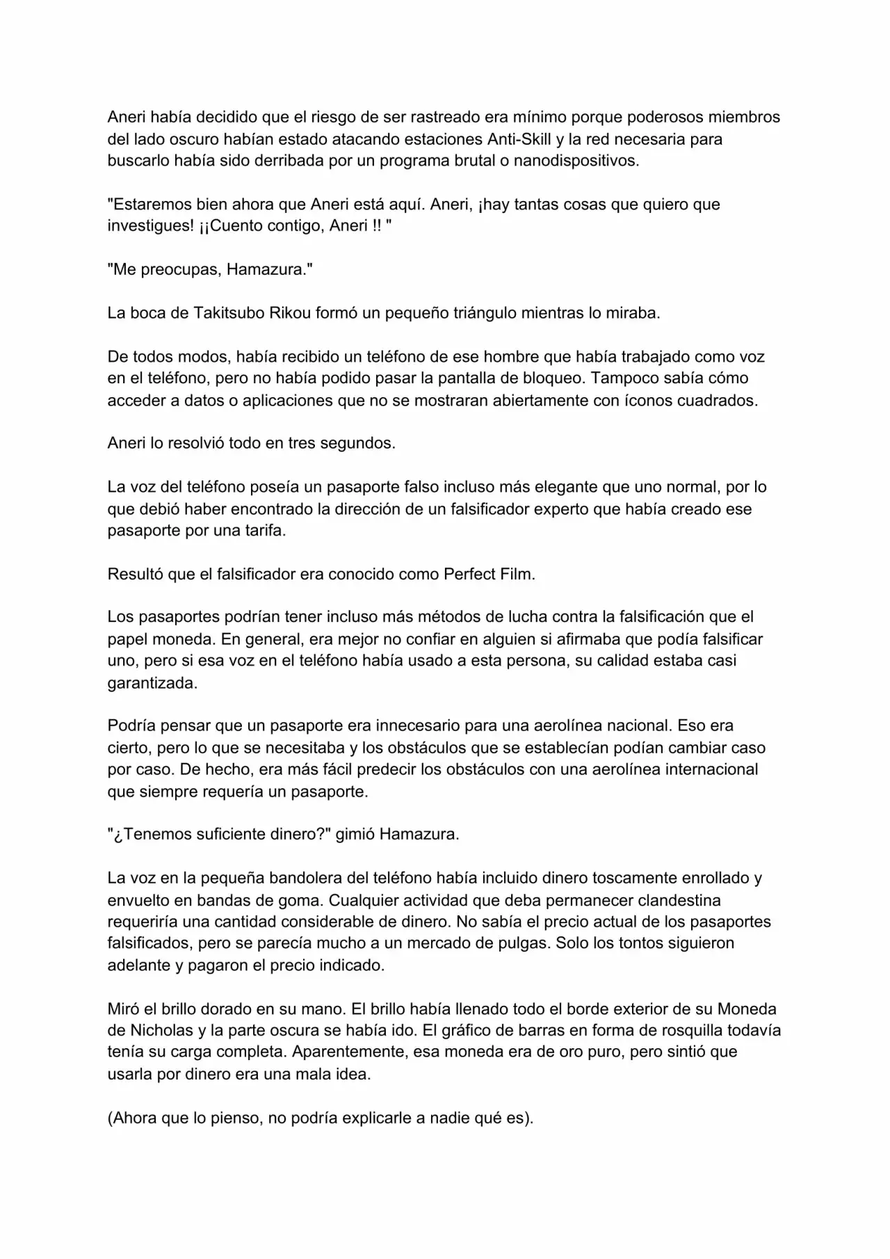 Página 18 del Manga