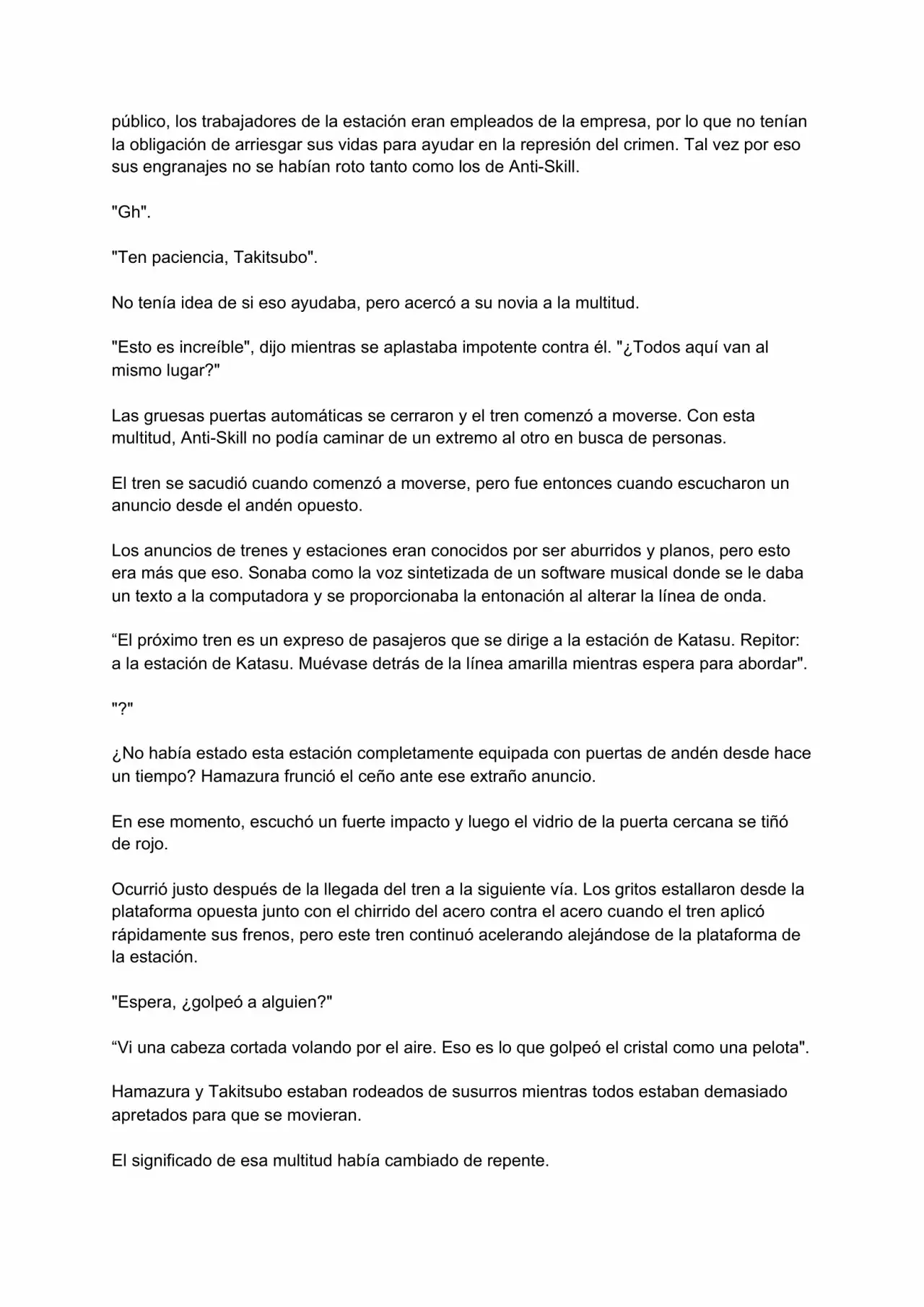 Página 20 del Manga