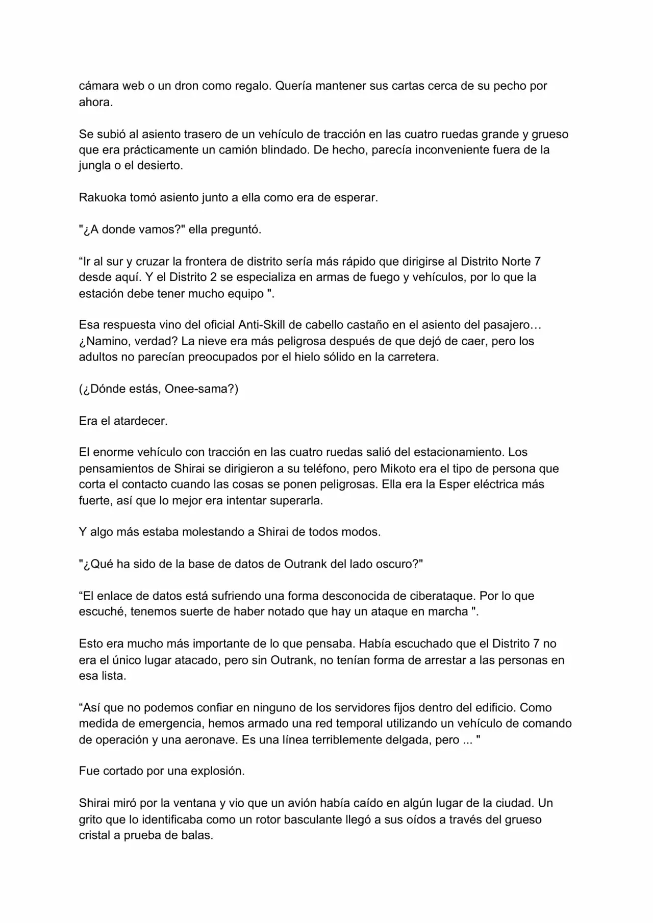 Página 23 del Manga