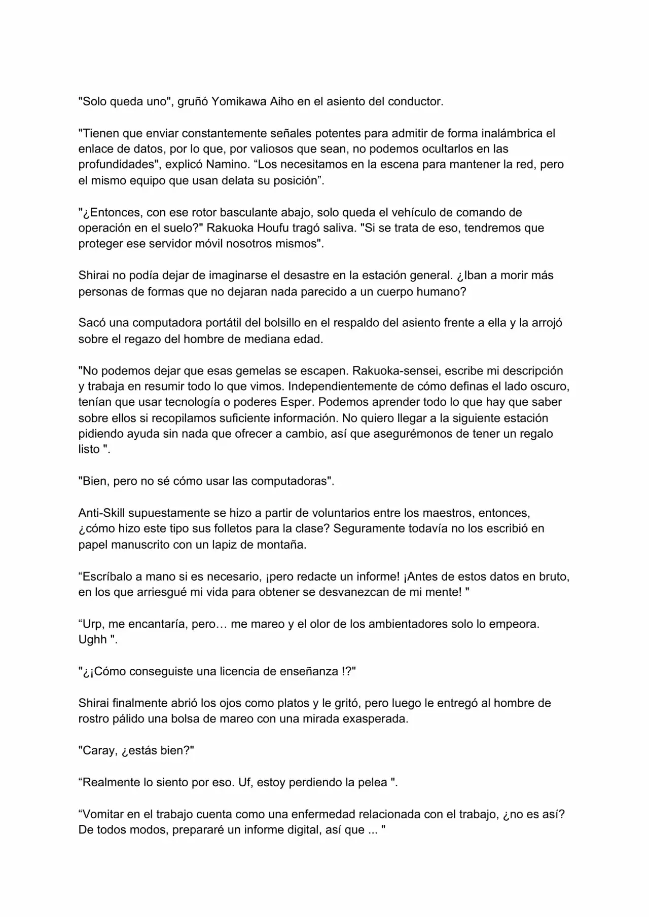 Página 24 del Manga