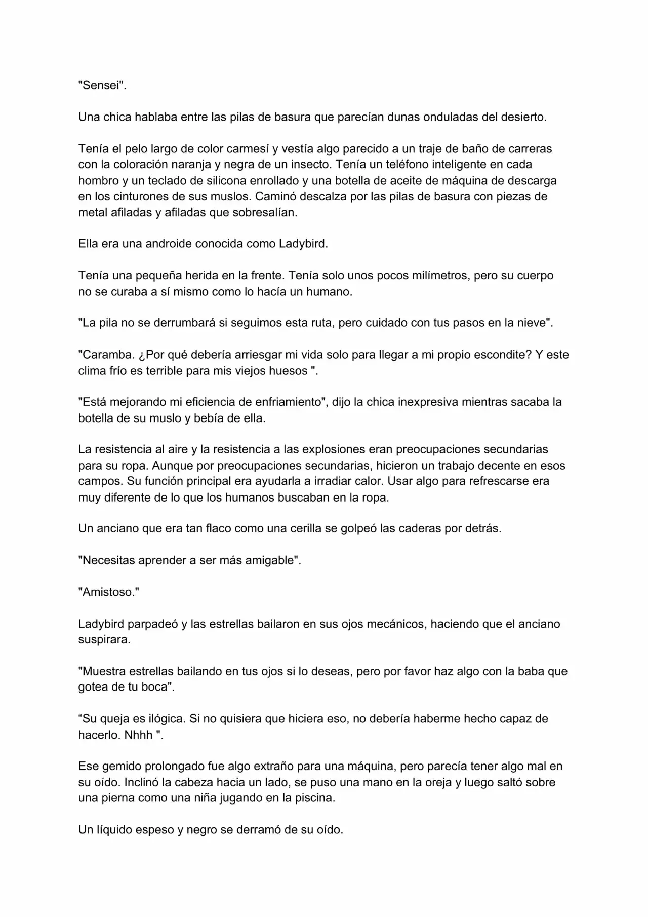 Página 21 del Manga