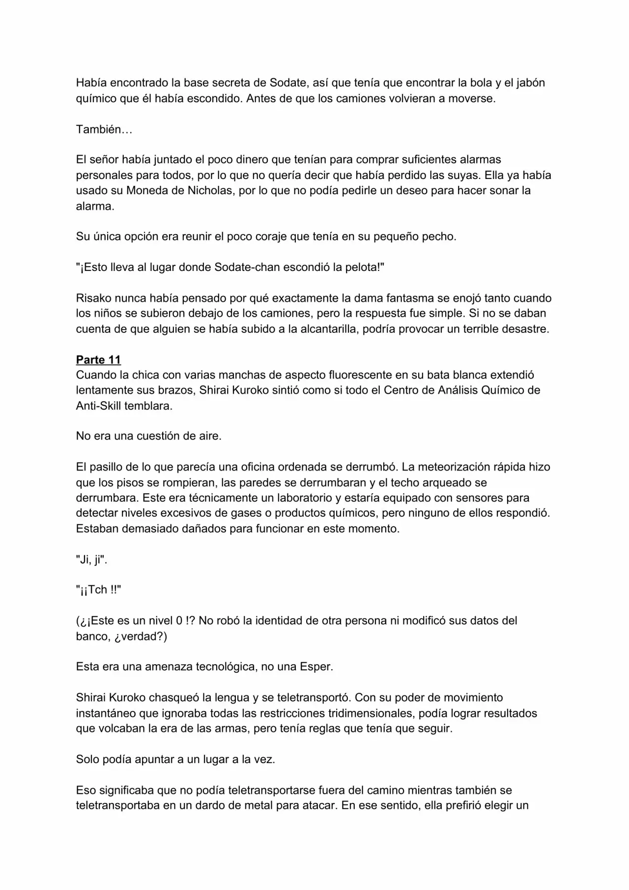 Página 38 del Manga