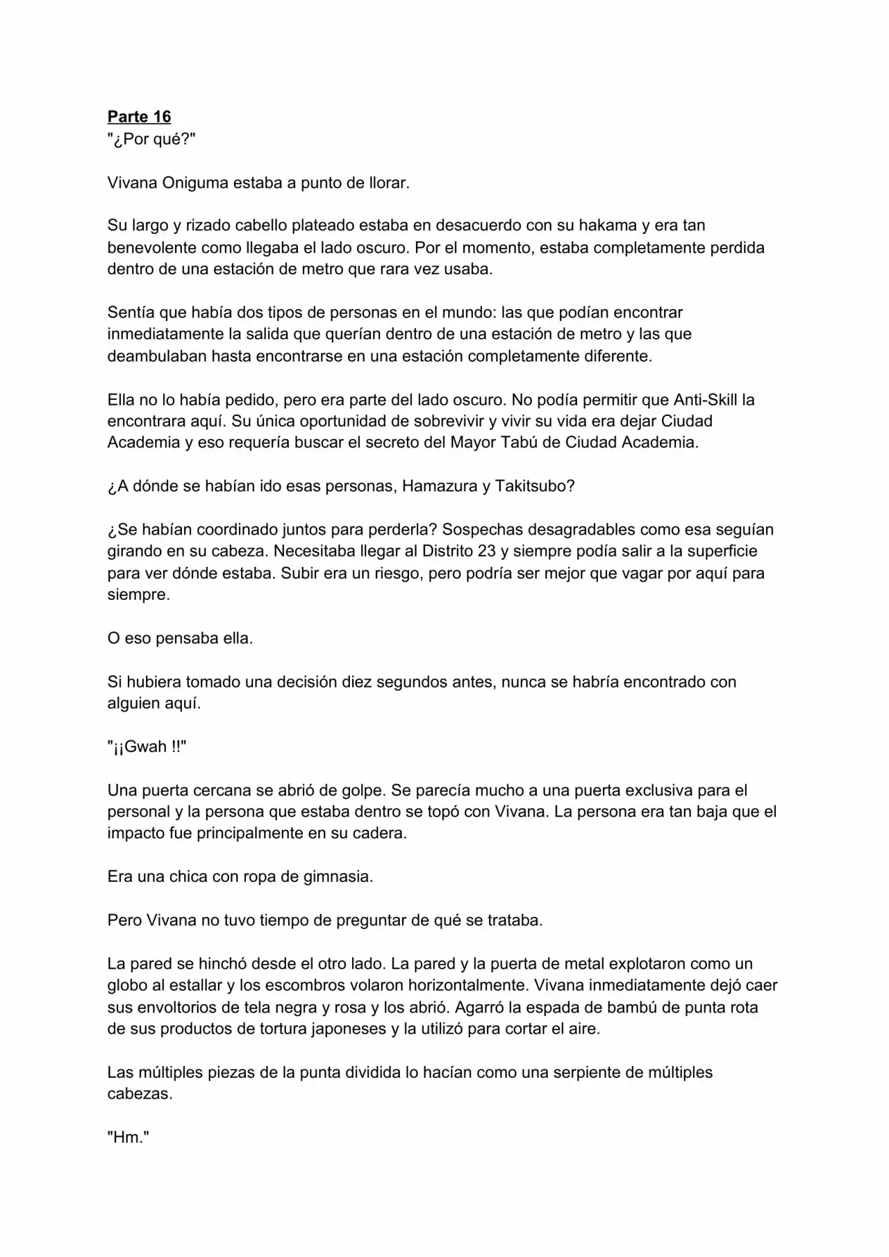 Página 64 del Manga